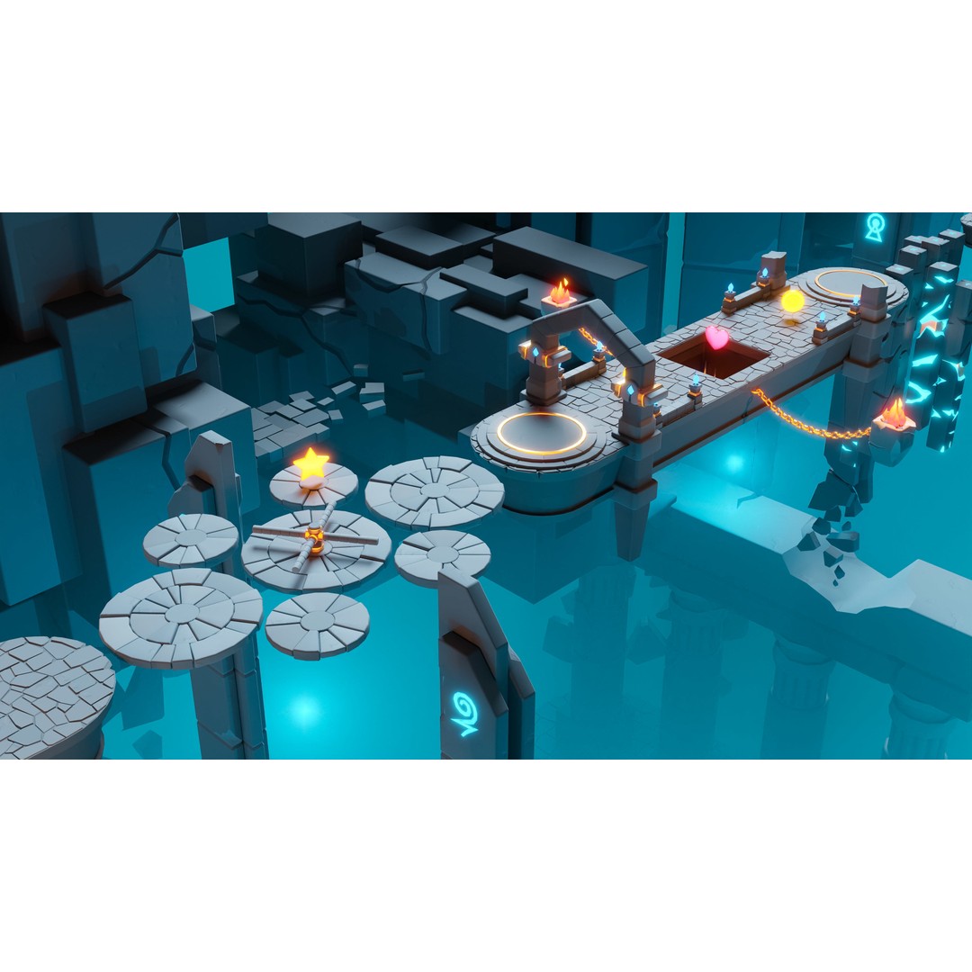 Platformer 8 Underworld 3D Model – Low Poly Game Asset, FBX, PBR - View 19