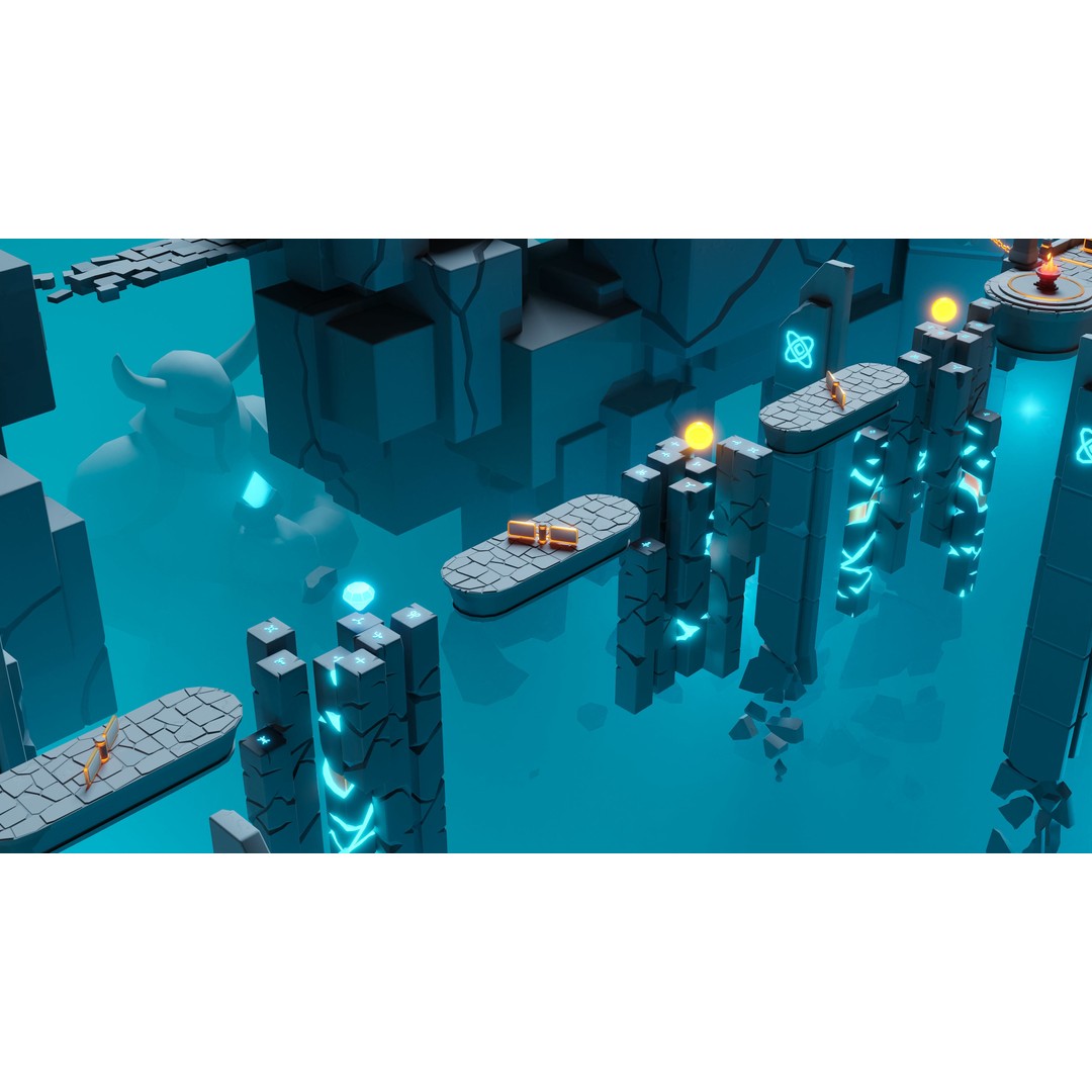 Platformer 8 Underworld 3D Model – Low Poly Game Asset, FBX, PBR - View 20