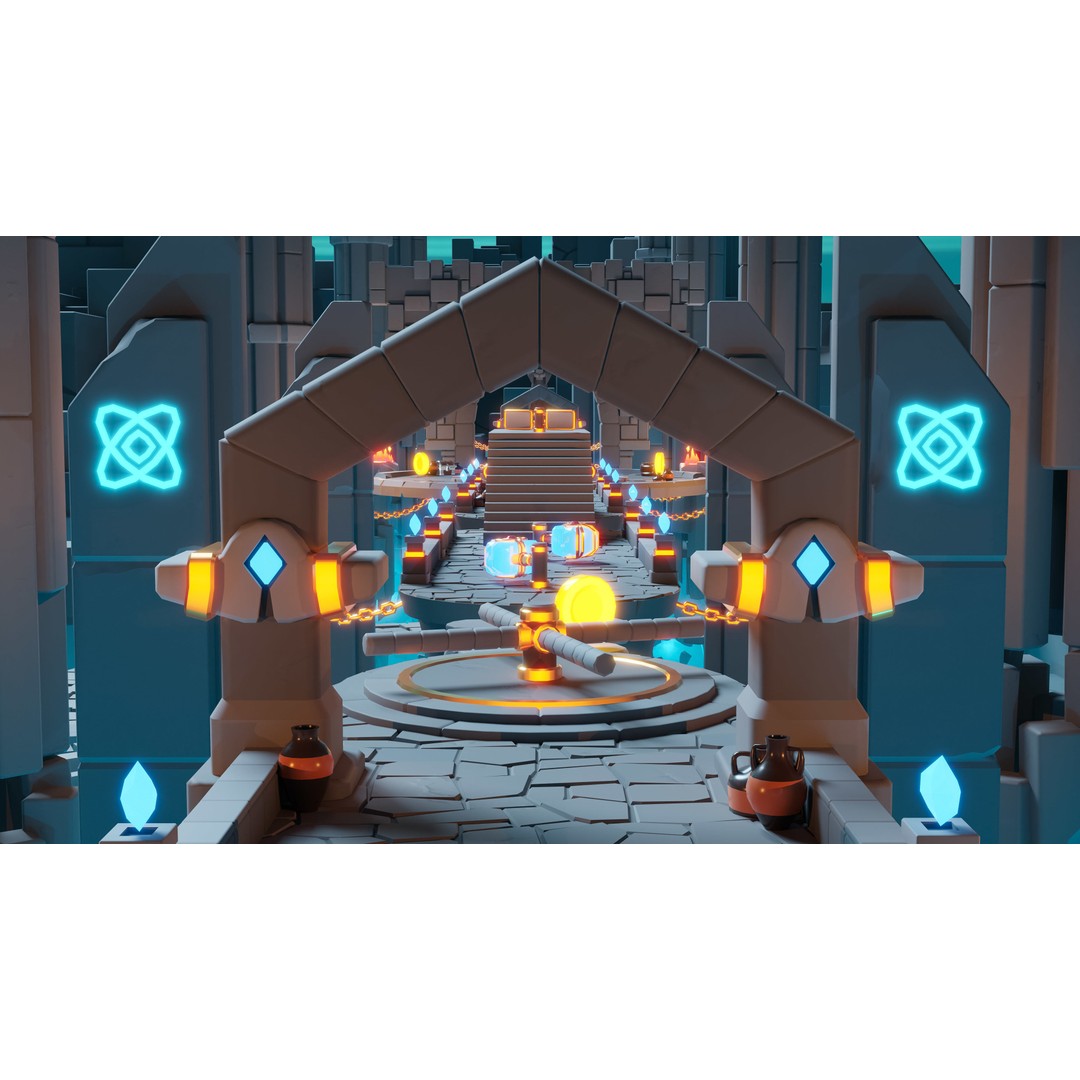 Platformer 8 Underworld 3D Model – Low Poly Game Asset, FBX, PBR - View 22
