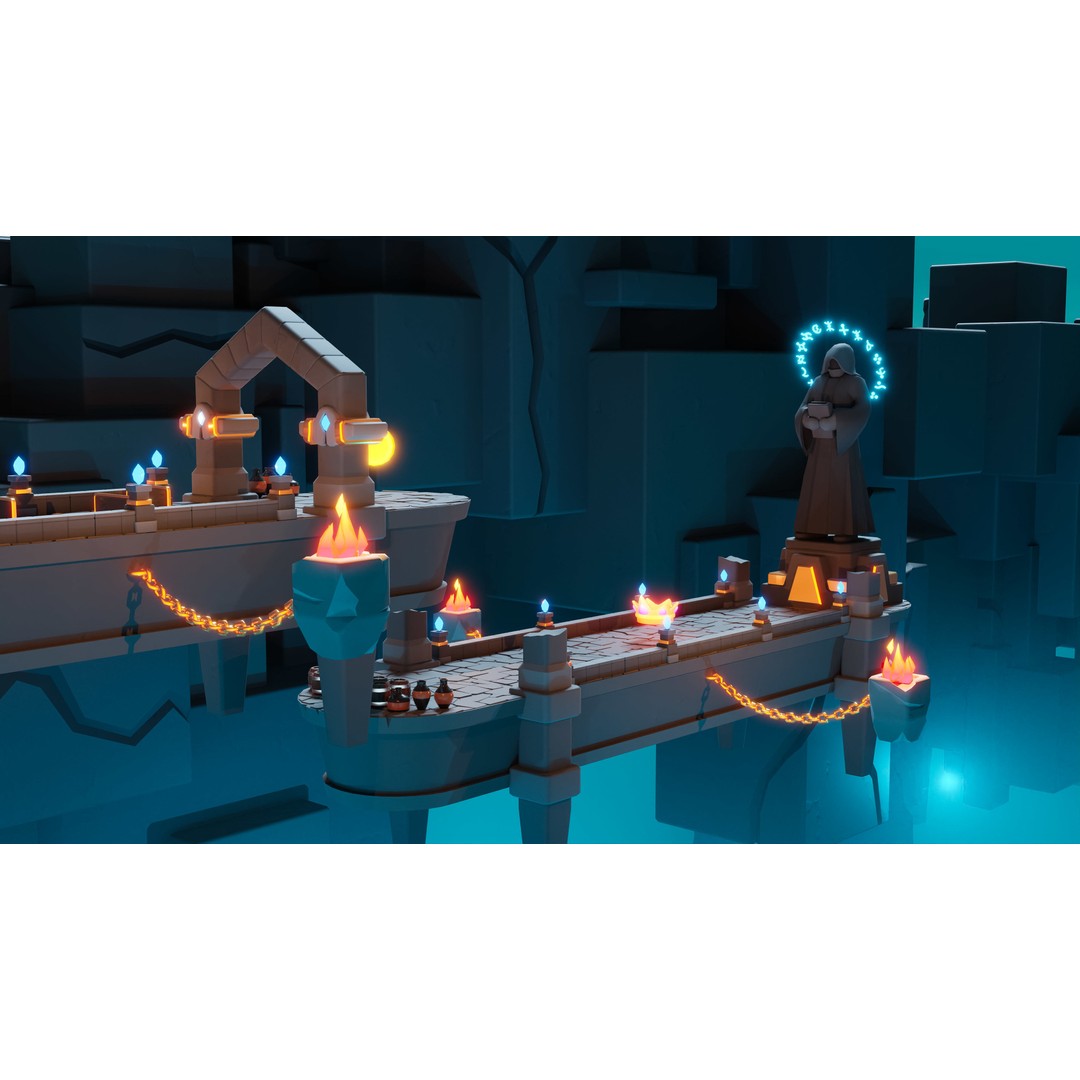 Platformer 8 Underworld 3D Model – Low Poly Game Asset, FBX, PBR - View 32