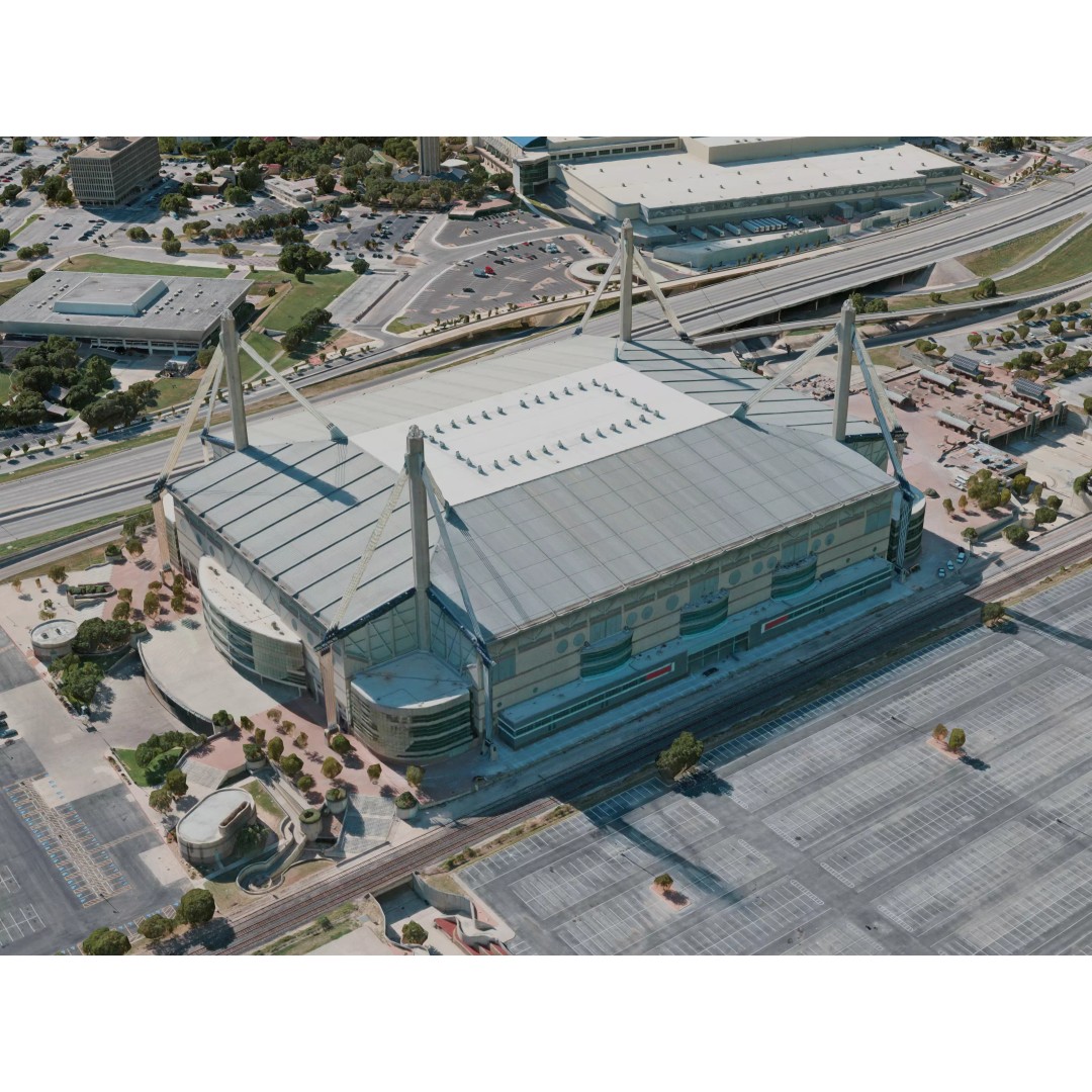 San Antonio City 3D Model – Realistic Urban Terrain, FBX & Blender - View 5