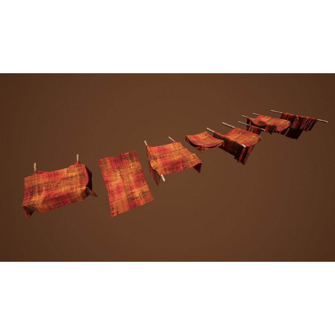 Junk Town 3D Model – Low Poly Post-Apocalyptic City Asset, FBX - View 20