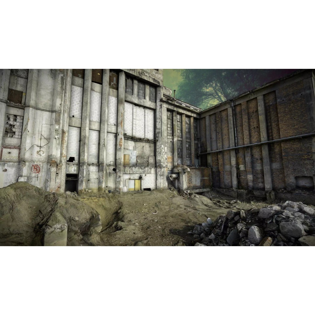 Abandoned Factory 3D Model – High Poly Photoscan with Textures, FBX - View 2