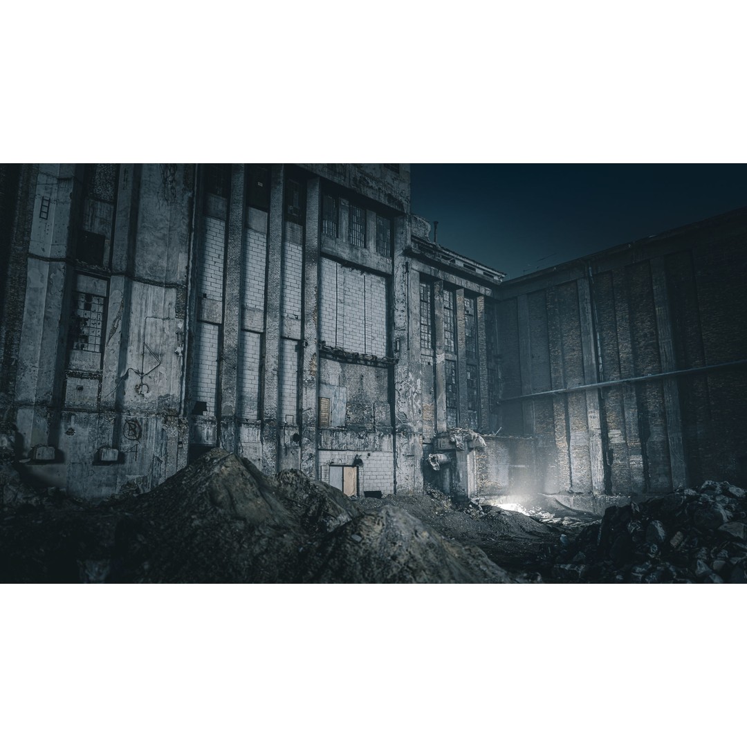 Abandoned Factory 3D Model – High Poly Photoscan with Textures, FBX - View 7