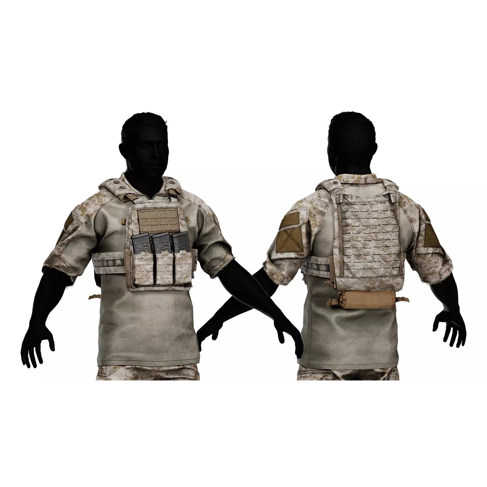 FERRO CONCEPTS FCPC V5 - Low-Poly Game-Ready 3D Model - View 11