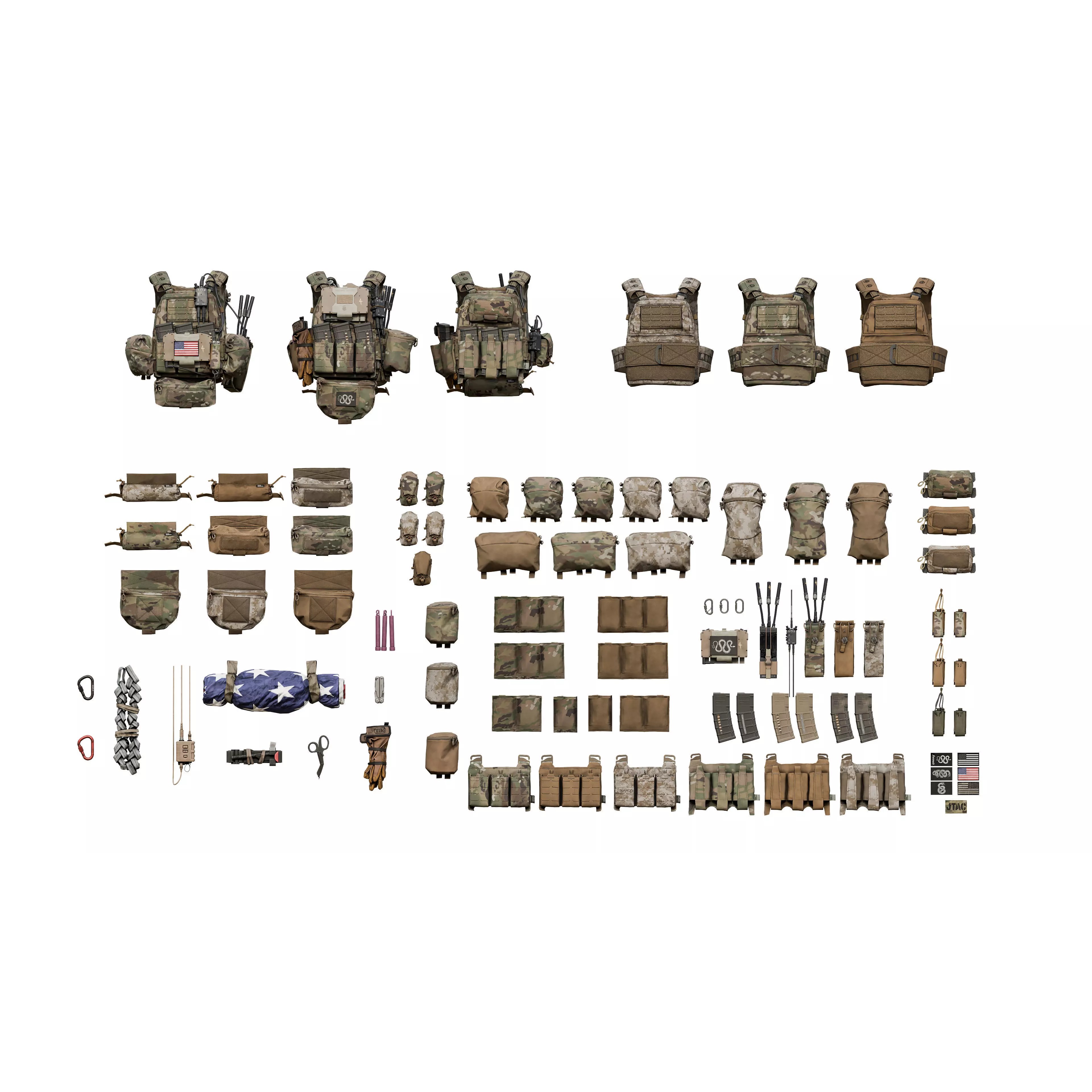 FERRO CONCEPTS FCPC V5 - Low-Poly Game-Ready 3D Model - View 3