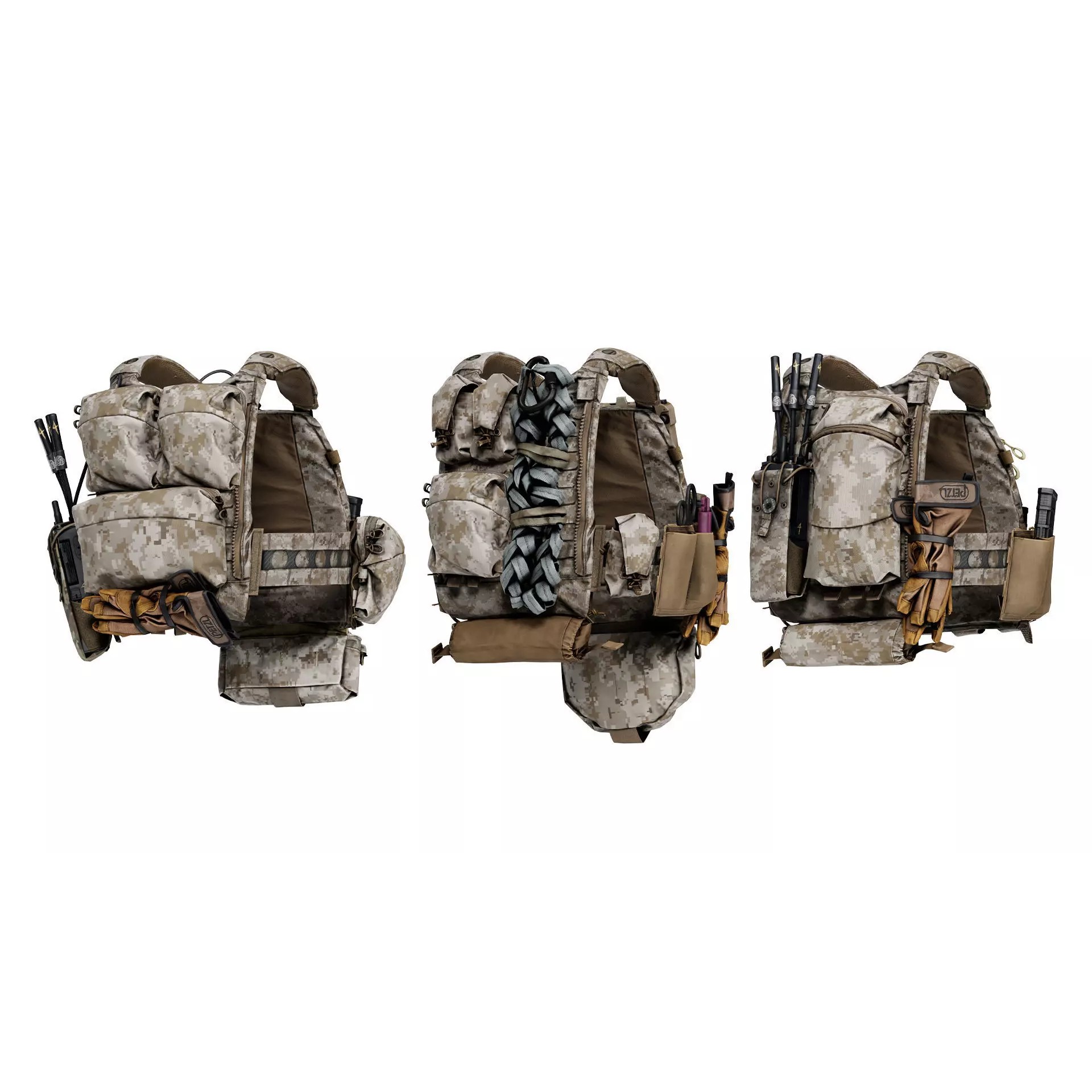 FERRO CONCEPTS FCPC V5 - Low-Poly Game-Ready 3D Model - View 5