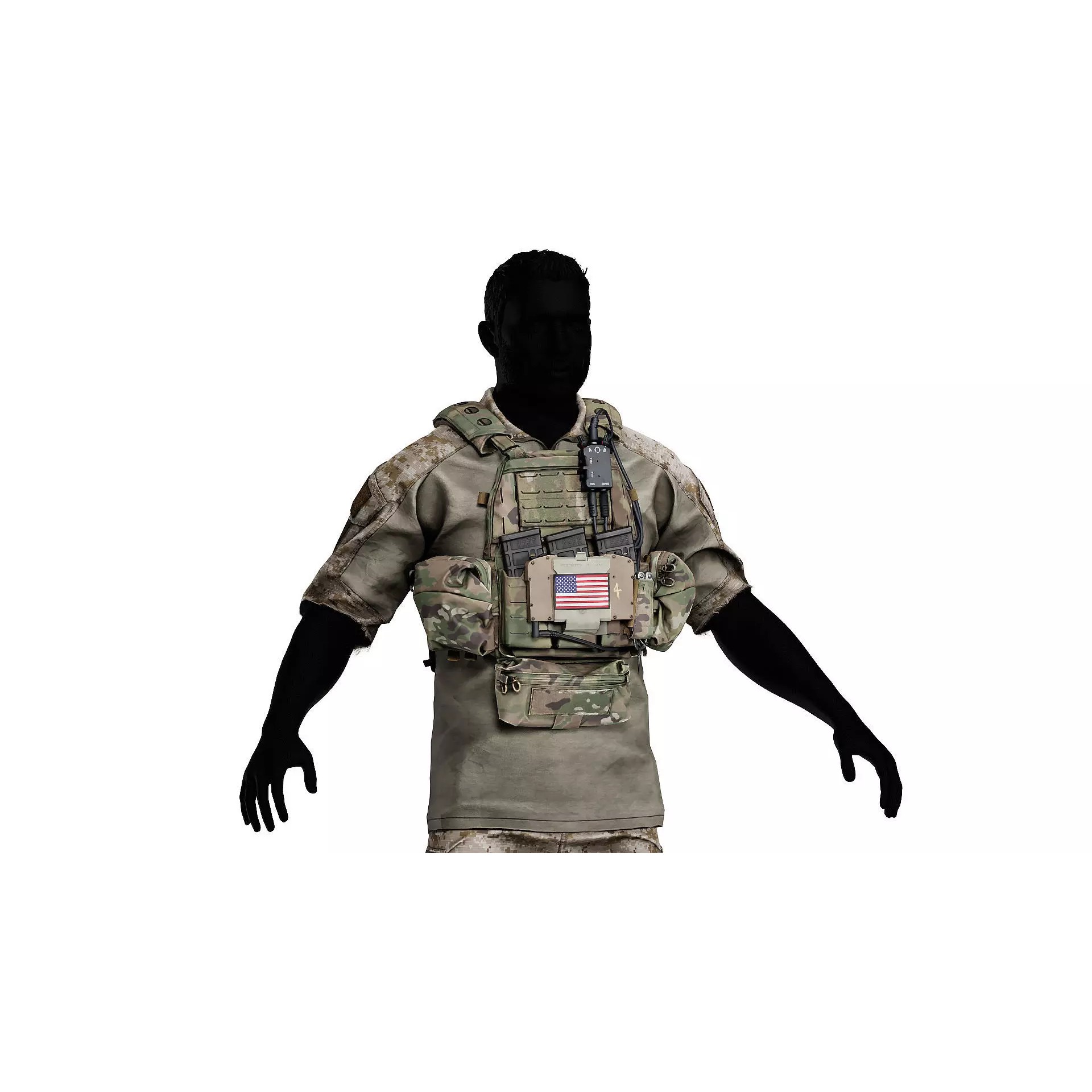 FERRO CONCEPTS FCPC V5 - Low-Poly Game-Ready 3D Model - View 6