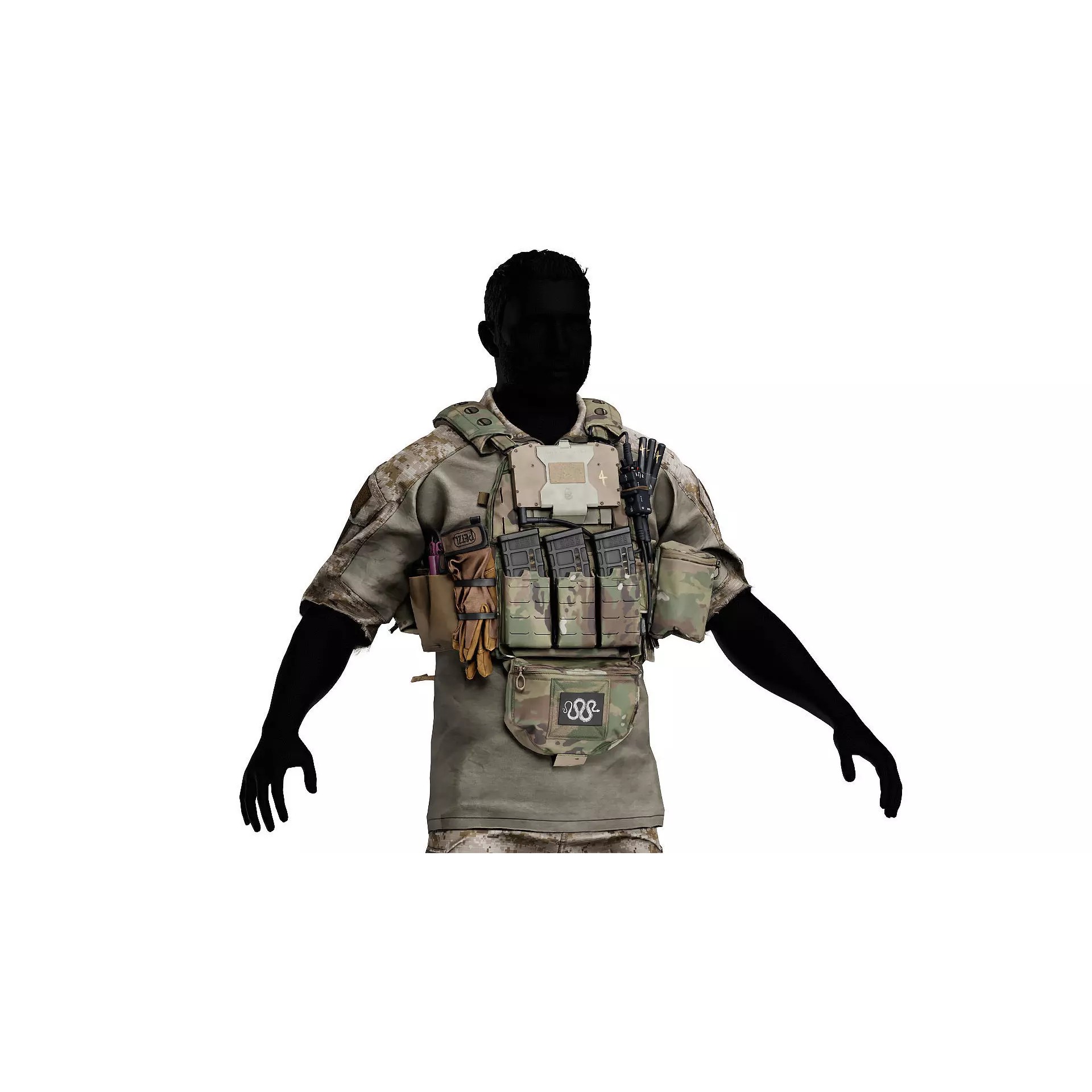 FERRO CONCEPTS FCPC V5 - Low-Poly Game-Ready 3D Model - View 7