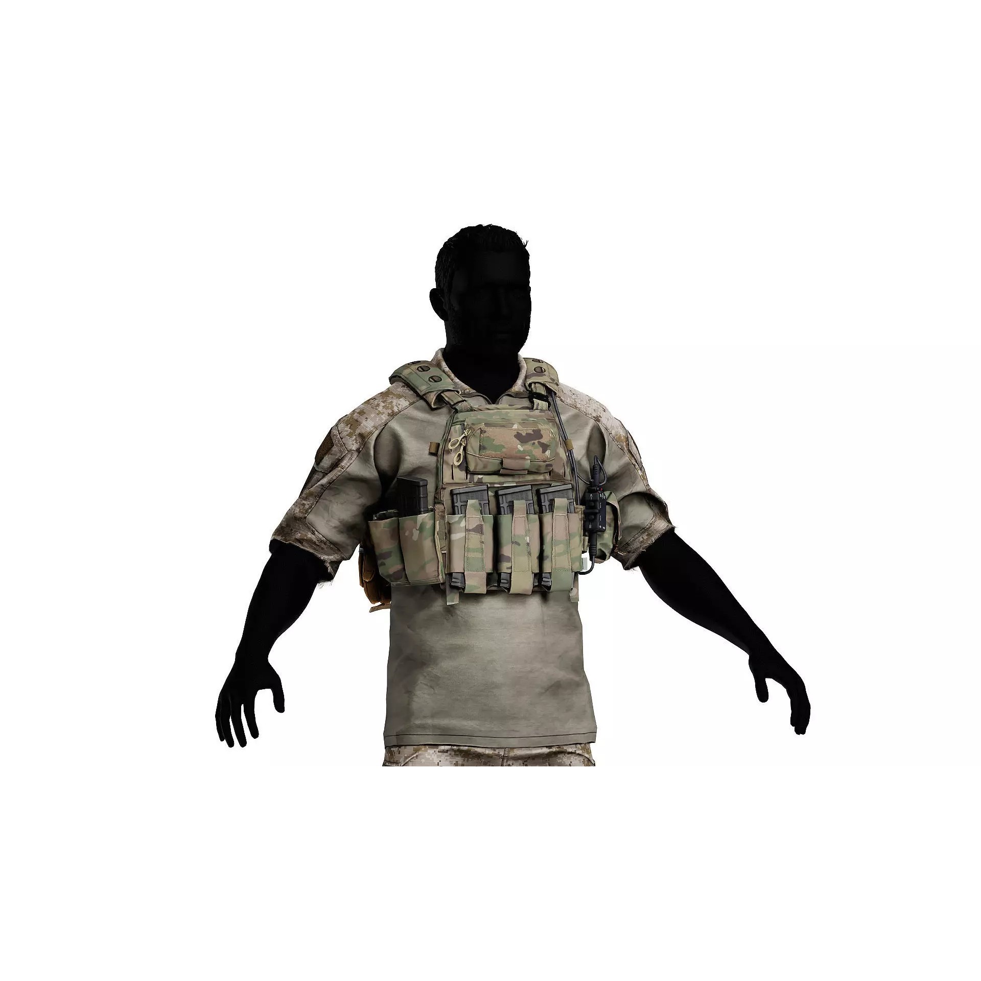 FERRO CONCEPTS FCPC V5 - Low-Poly Game-Ready 3D Model - View 8