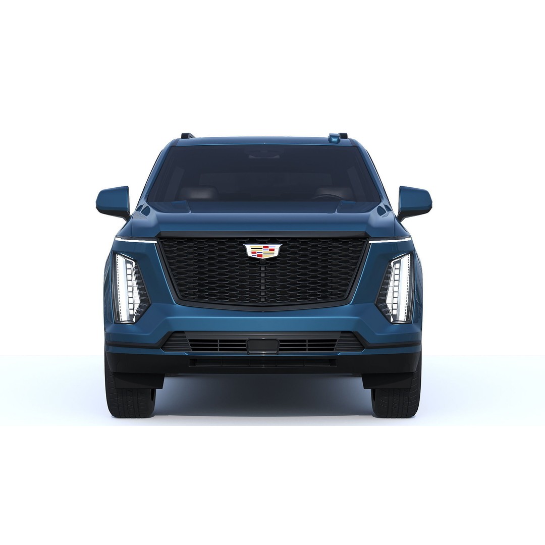 Cadillac Escalade 3D Model – Luxury SUV with PBR Textures, FBX - View 15