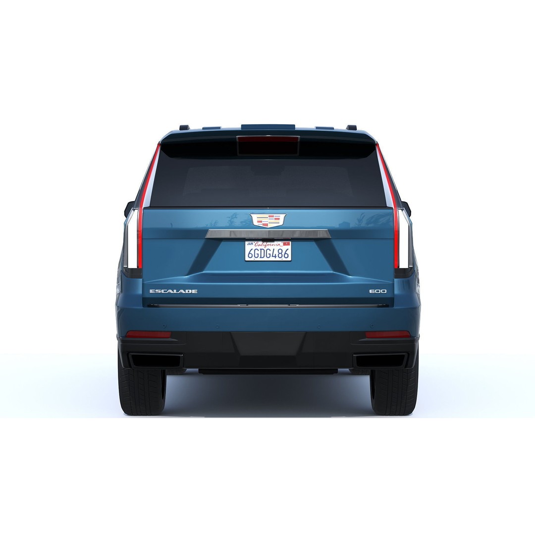 Cadillac Escalade 3D Model – Luxury SUV with PBR Textures, FBX - View 16