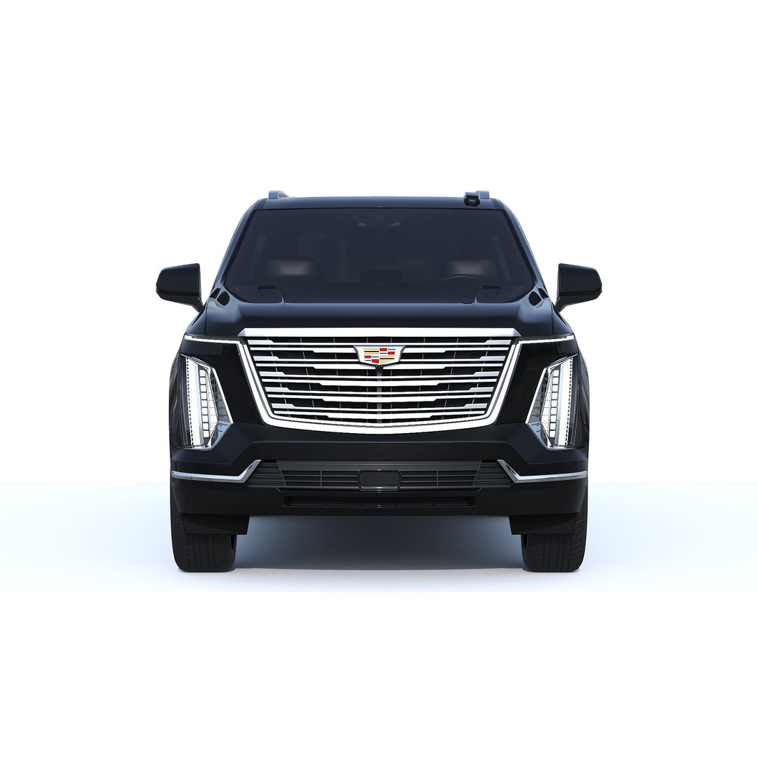 Cadillac Escalade 3D Model – Luxury SUV with PBR Textures, FBX - View 6