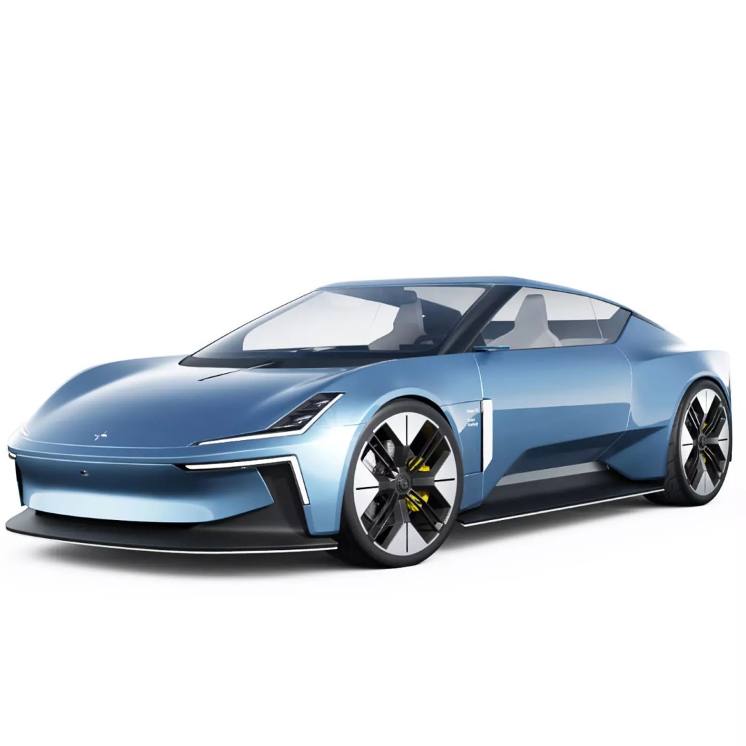 Polestar O2 3D Model – Detailed Concept Car, Blender & FBX Formats - View 2