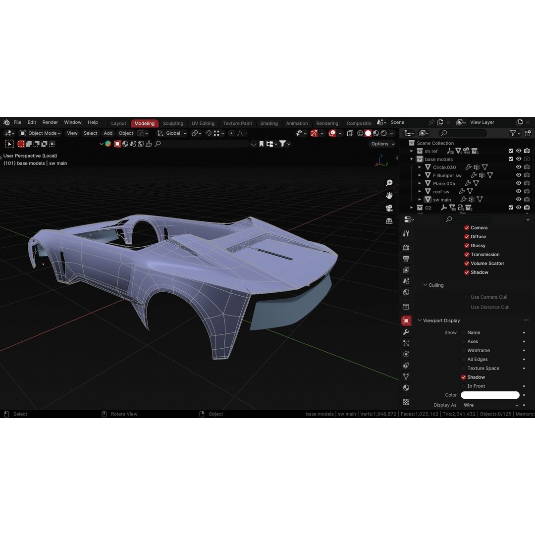 Polestar O2 3D Model – Detailed Concept Car, Blender & FBX Formats - View 22