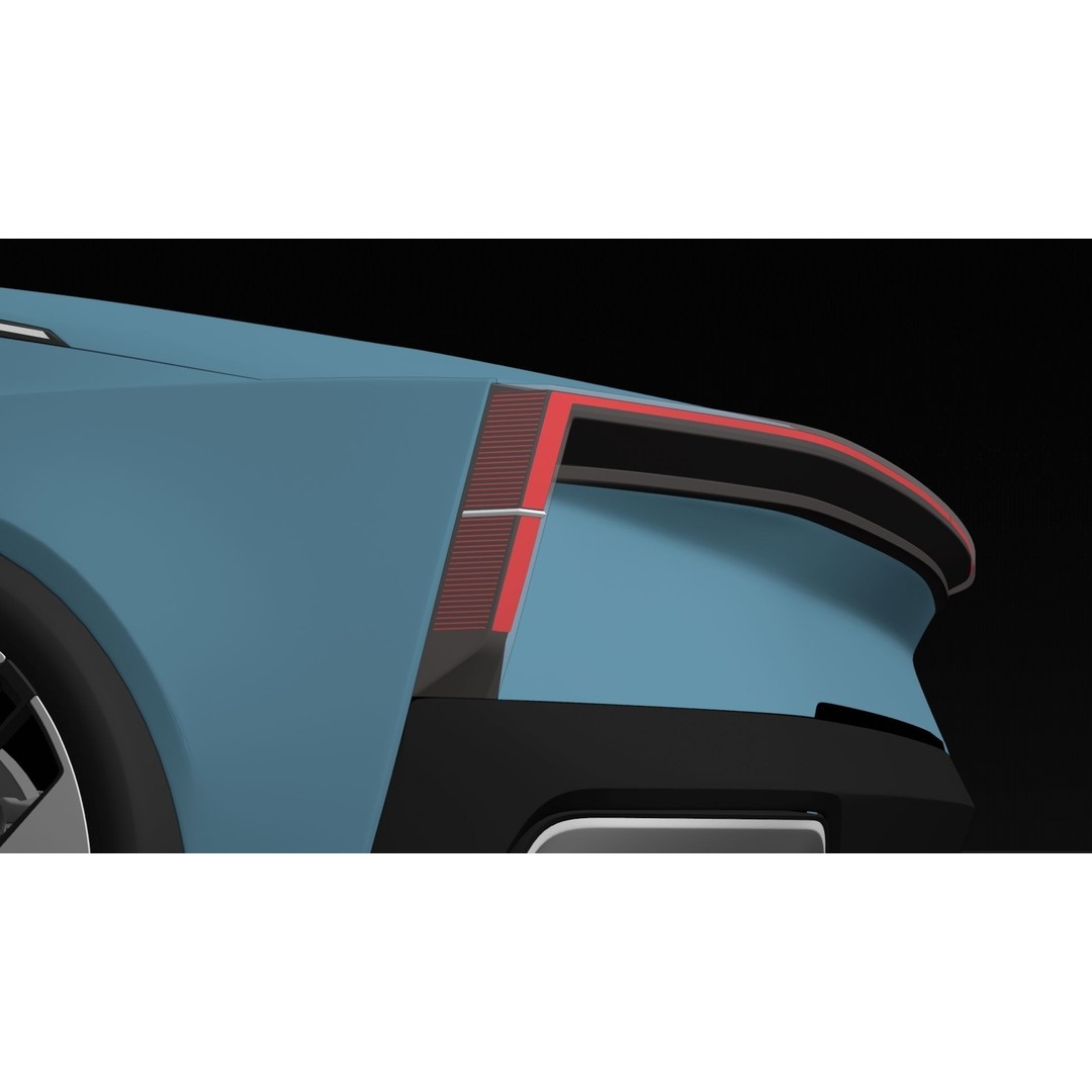 Polestar O2 3D Model – Detailed Concept Car, Blender & FBX Formats - View 24