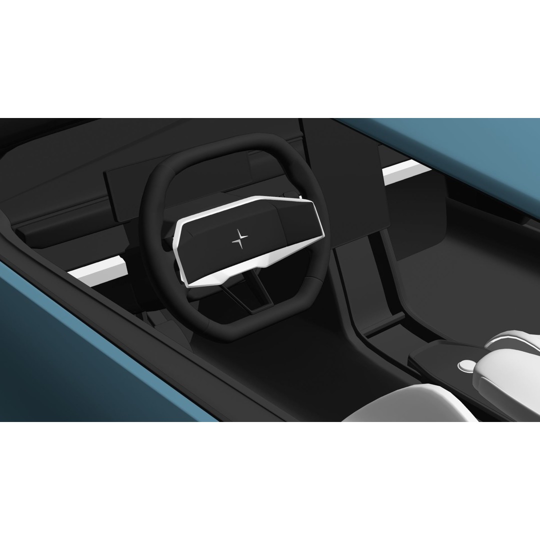 Polestar O2 3D Model – Detailed Concept Car, Blender & FBX Formats - View 27