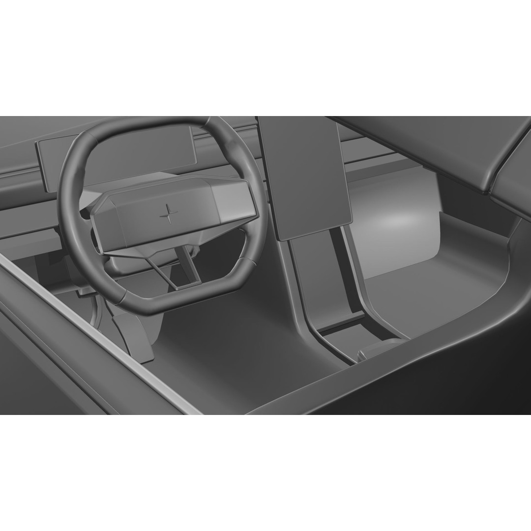 Polestar O2 3D Model – Detailed Concept Car, Blender & FBX Formats - View 31