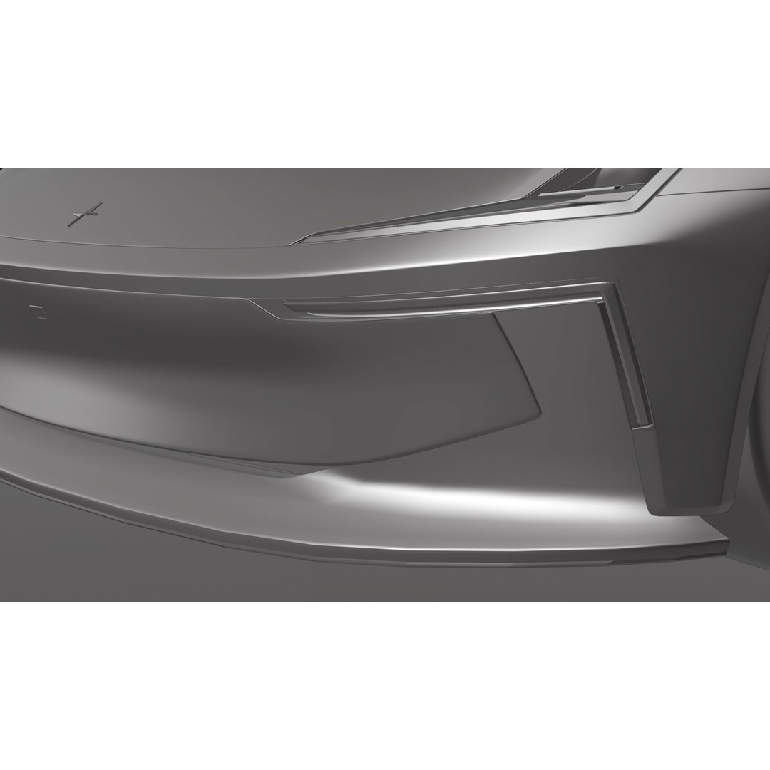 Polestar O2 3D Model – Detailed Concept Car, Blender & FBX Formats - View 34