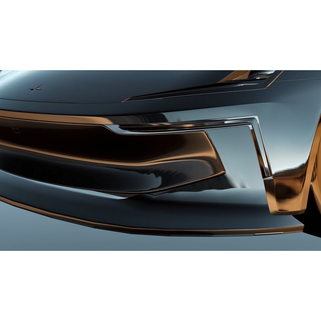 Polestar O2 3D Model – Detailed Concept Car, Blender & FBX Formats - View 40