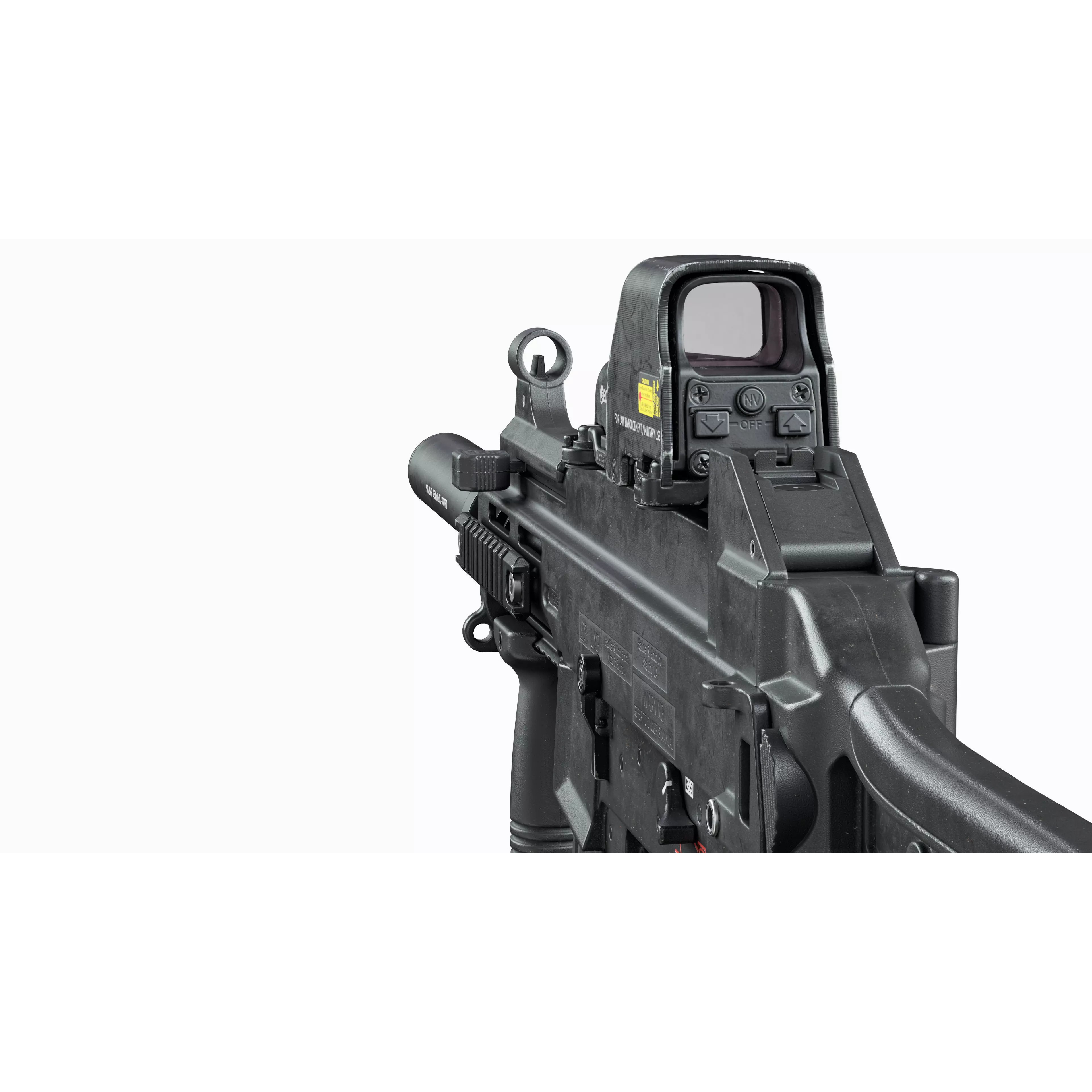 HK UMP 45 - Low-Poly Game-Ready 3D Model - View 5