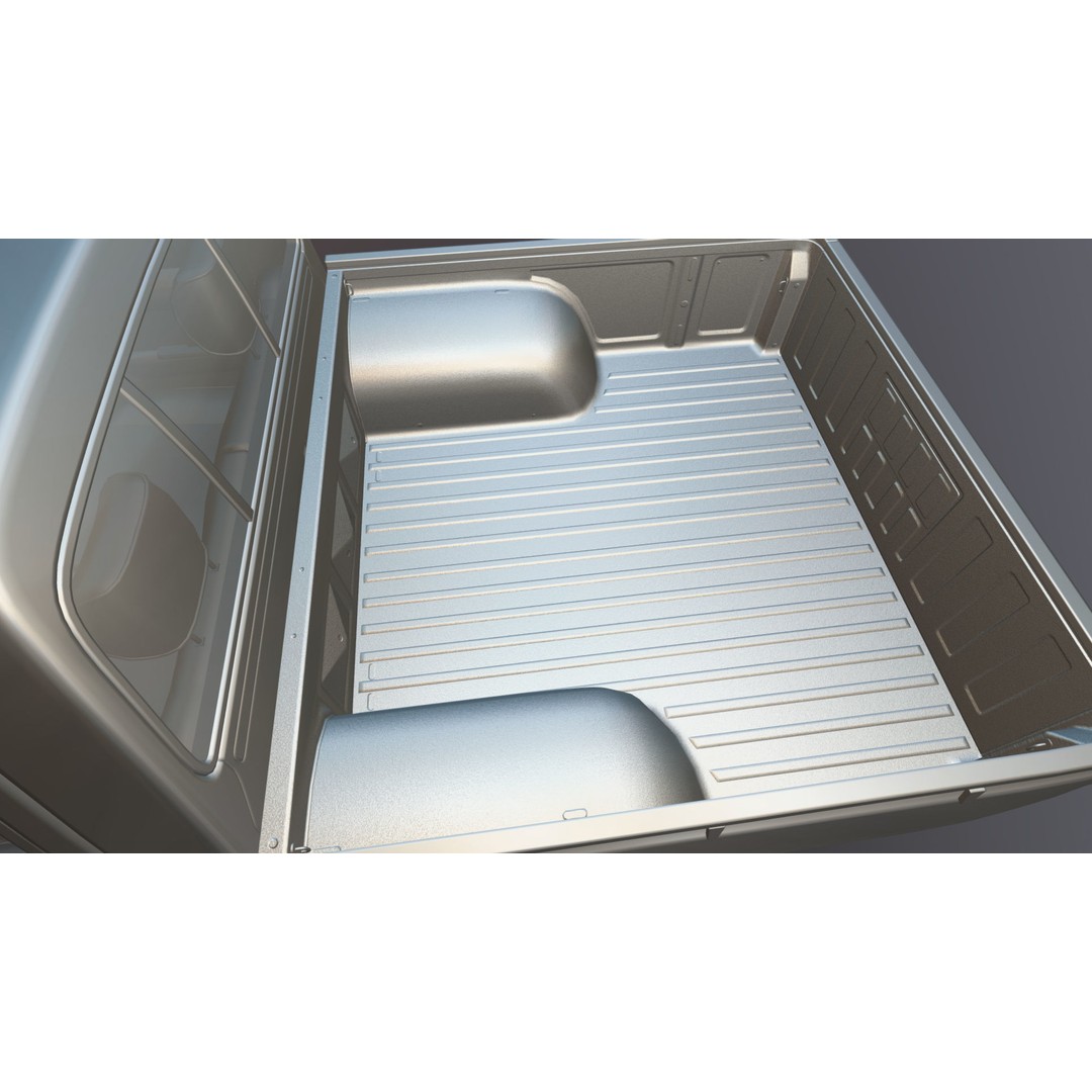 Toyota Hilux 3D Model – Low Poly Game Ready Pickup Truck, FBX - View 38