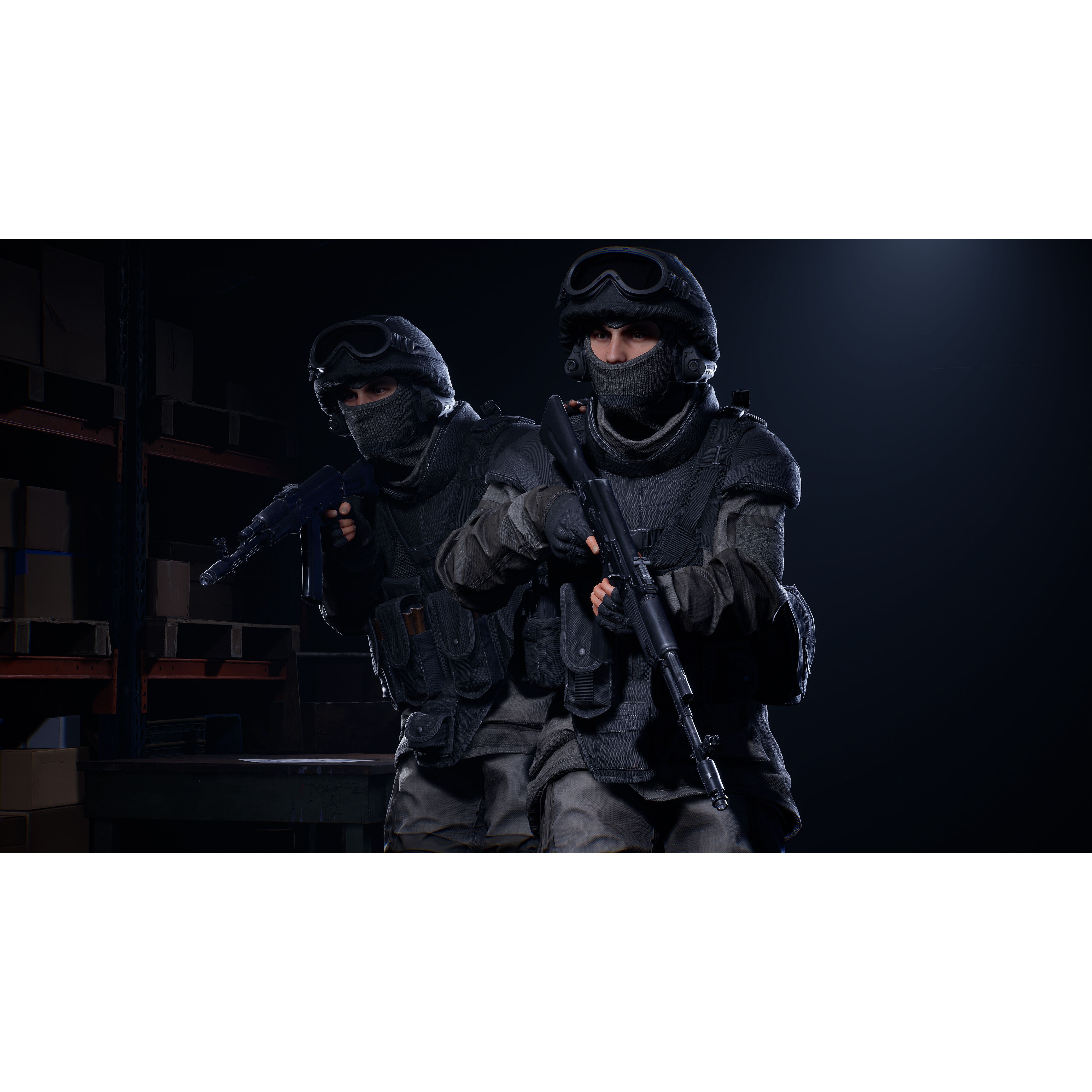 AAA Modular Soldier Pack Vol3 - Low-Poly Game-Ready 3D Model - View 3