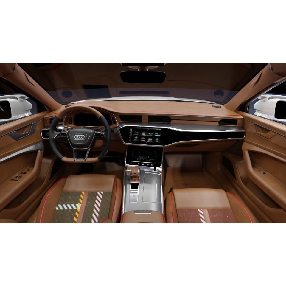 Audi RS6 3D Model – High-Detail Sports Car Asset, FBX & OBJ - View 10