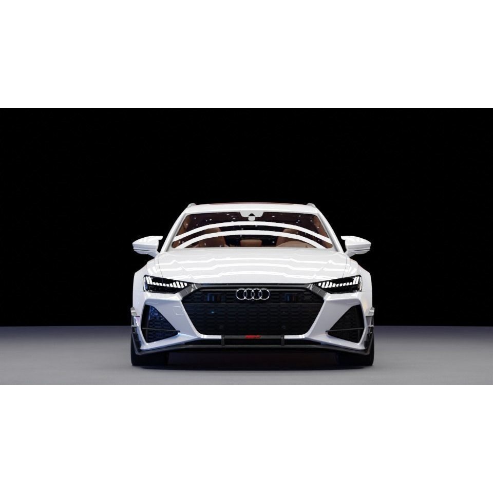 Audi RS6 3D Model – High-Detail Sports Car Asset, FBX & OBJ - View 24