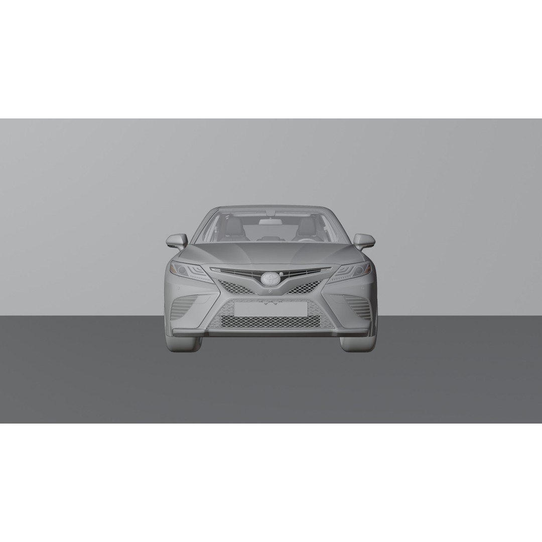Toyota Camry 3D Model – High-Detail Car Asset with Interior, Blender - View 32