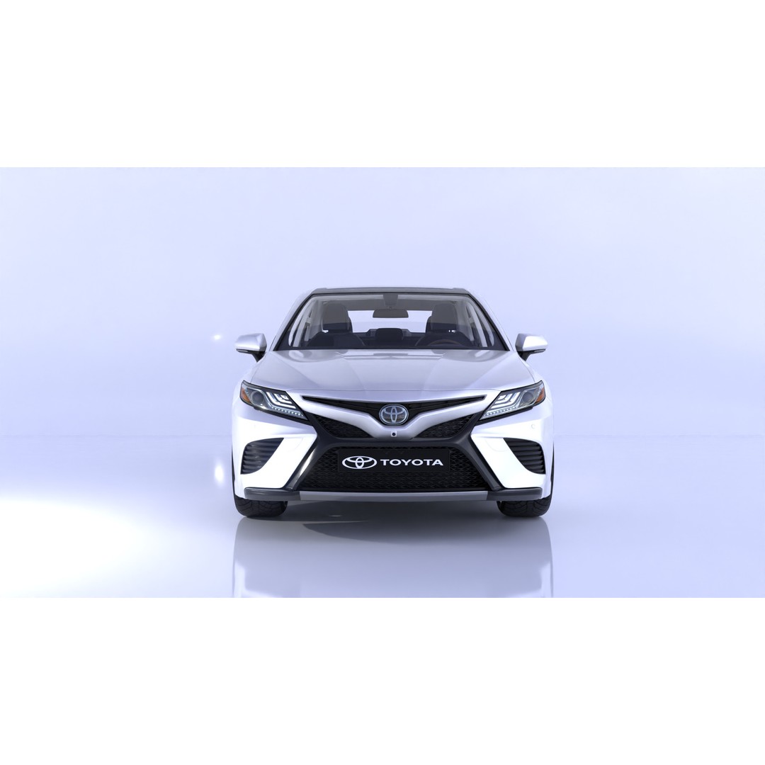 Toyota Camry 3D Model – High-Detail Car Asset with Interior, Blender - View 5