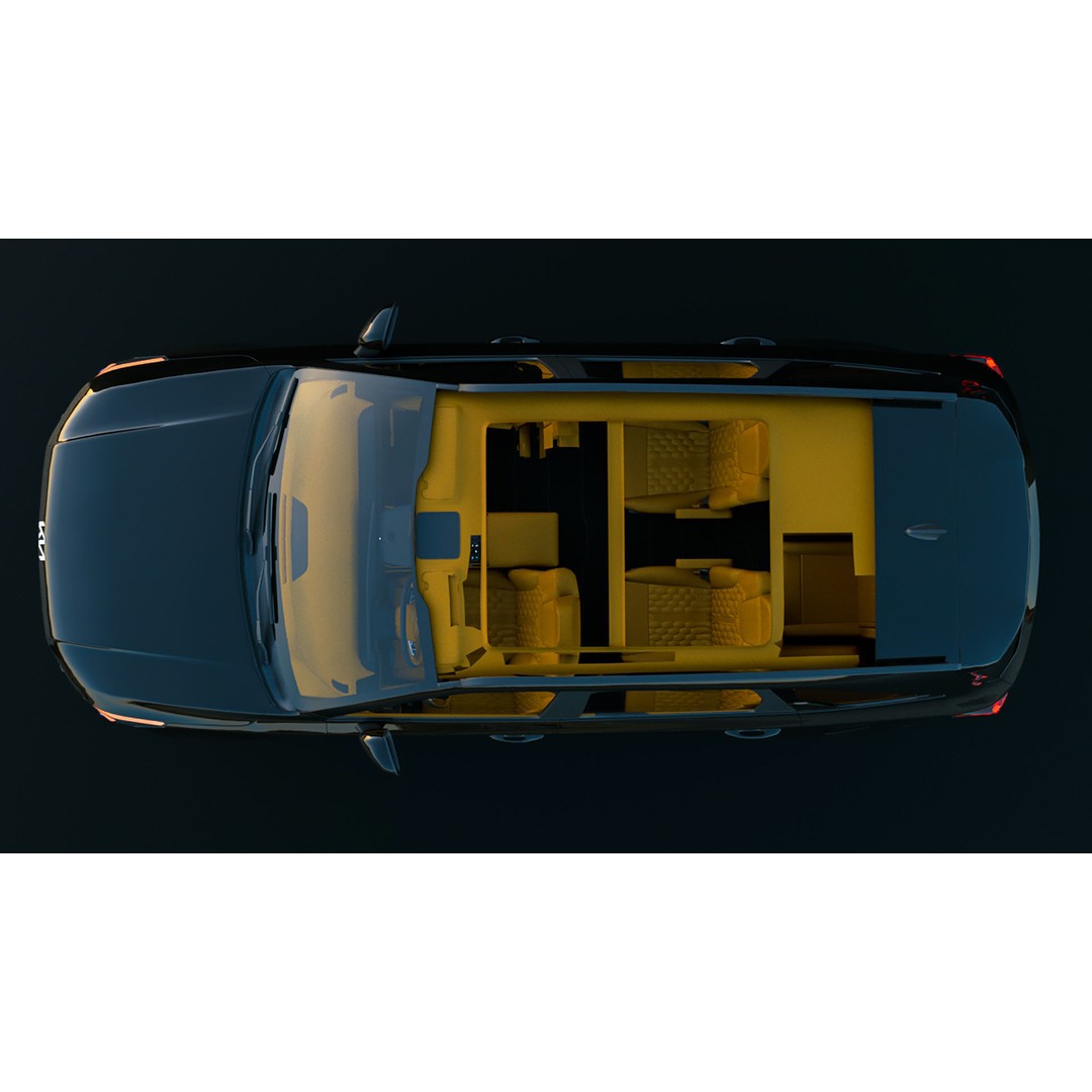 2025 Kia Sorento SX 3D Model – High Poly Game Asset, FBX, OBJ - View 9