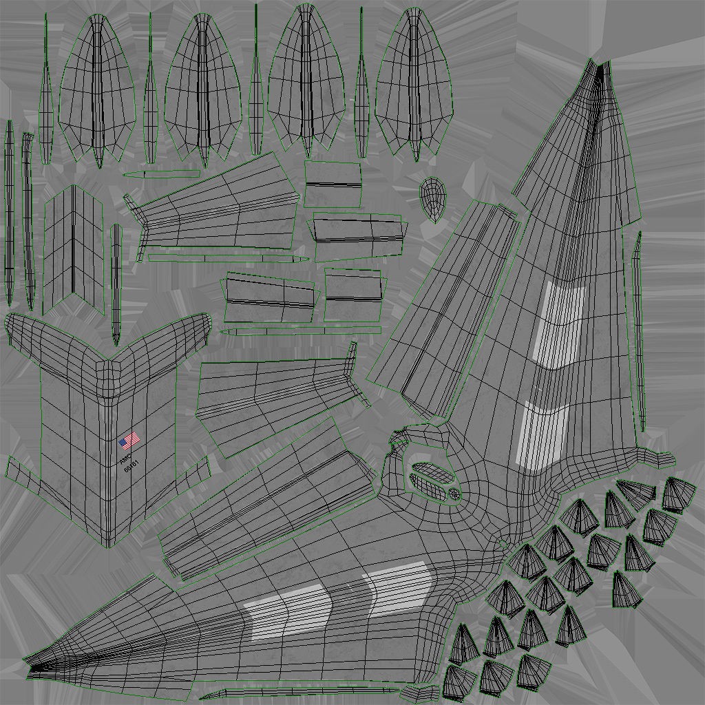 C-17 Globemaster III - Low-Poly Game-Ready 3D Model - View 17