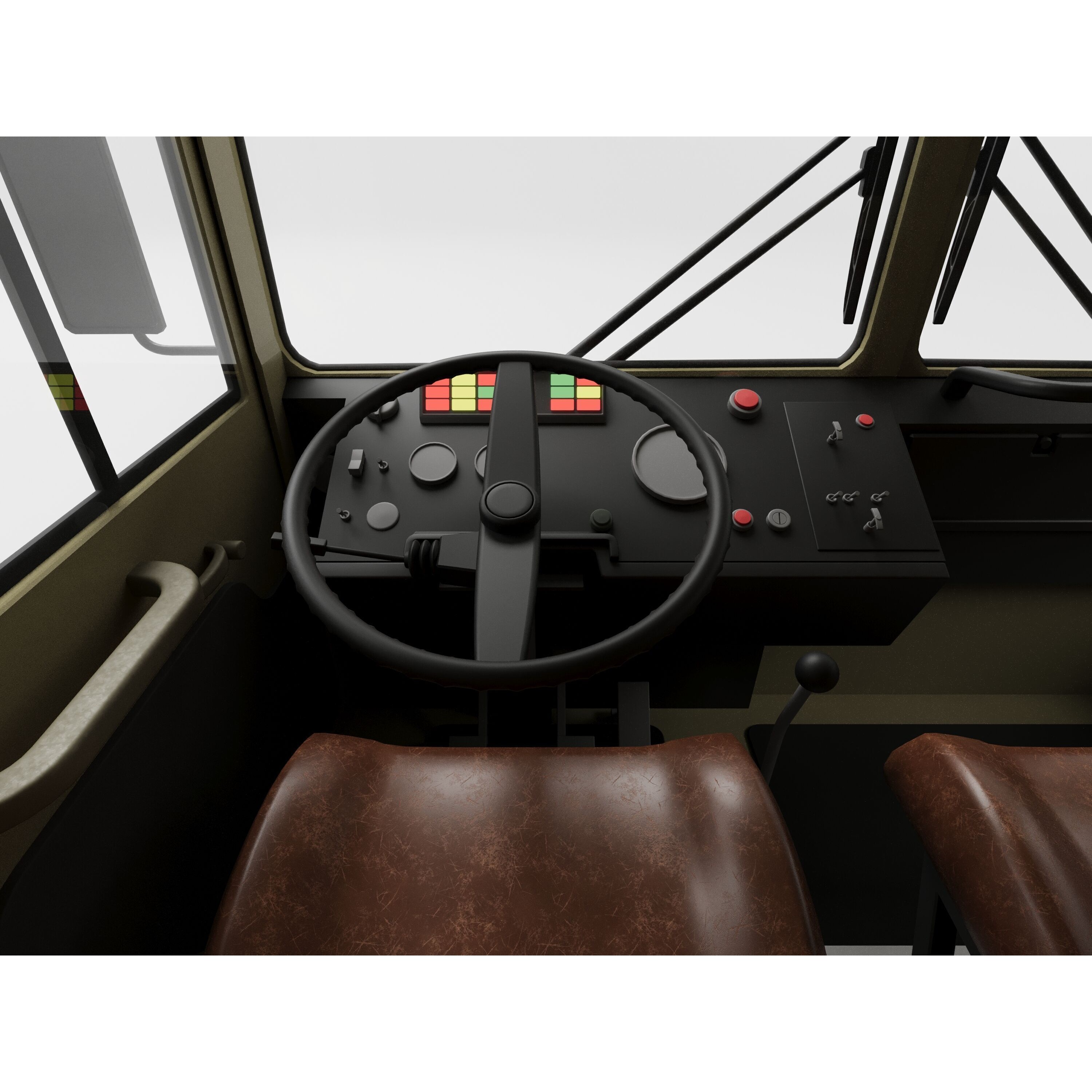 MIM-104 Patriot Missile & MPQ-53 Radar - Game-Ready 3D Model - View 17