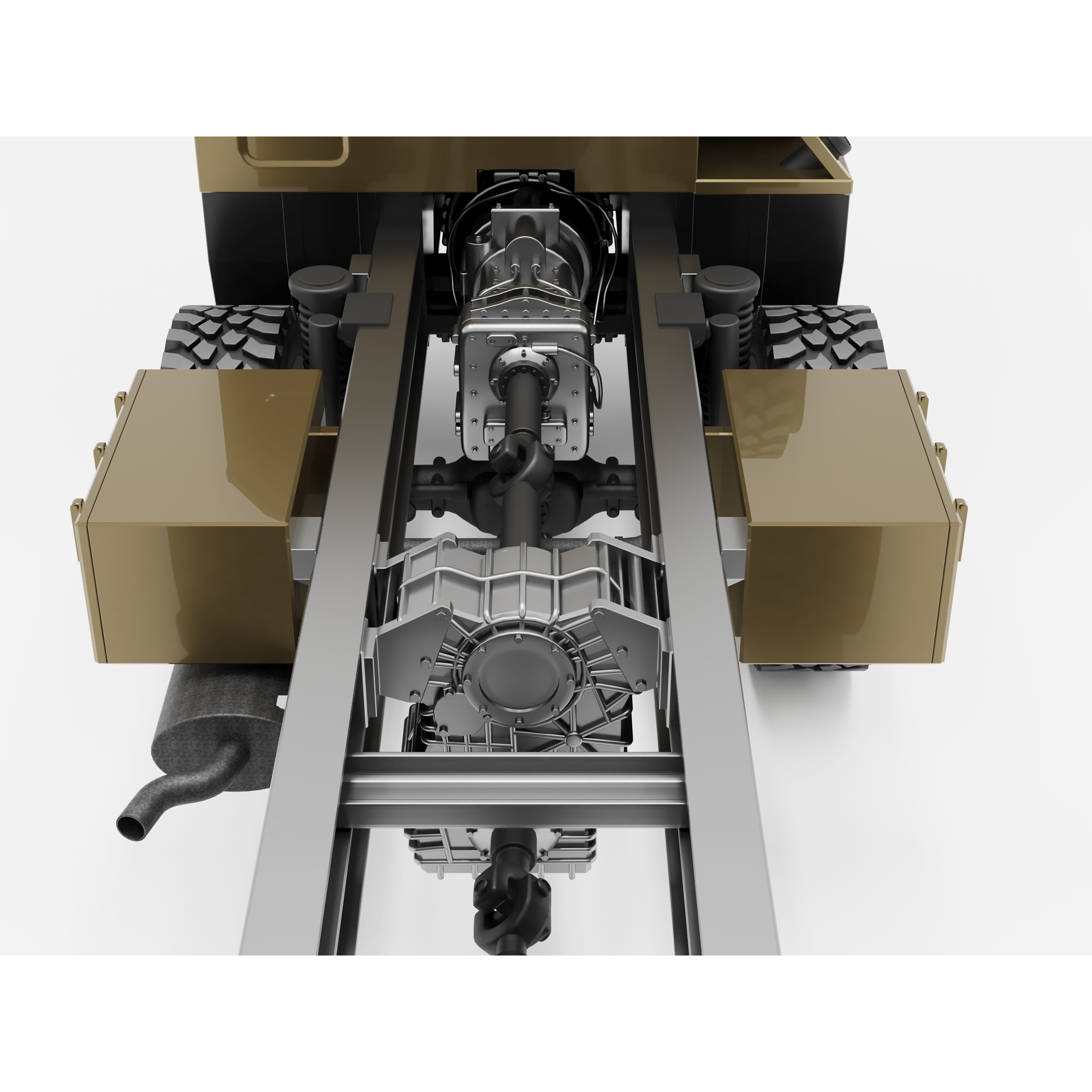 MIM-104 Patriot Missile & MPQ-53 Radar - Game-Ready 3D Model - View 5