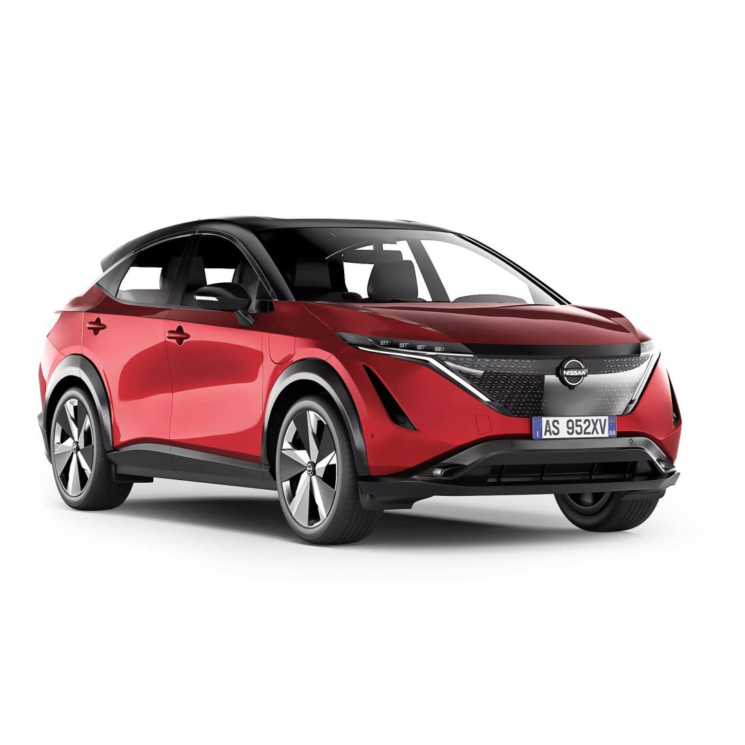 Nissan Ariya 2022 3D Model – High Poly SUV with Vray Materials, FBX & OBJ - View 2
