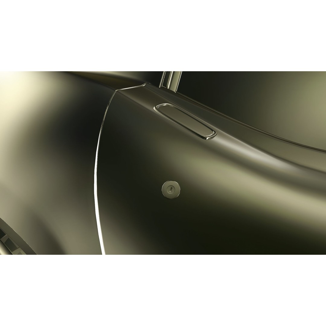 Chevrolet Corvette Stingray C3 1969 3D Model – Classic Car Asset, Blender, FBX, OBJ - View 29