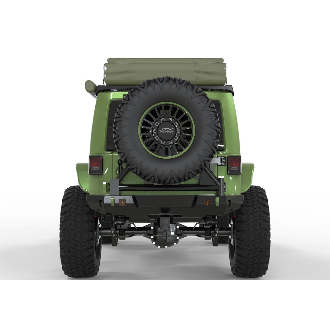 Jeep Rubicon 2018 3D Model – Off-Road SUV, PBR Textures, FBX, OBJ - View 6