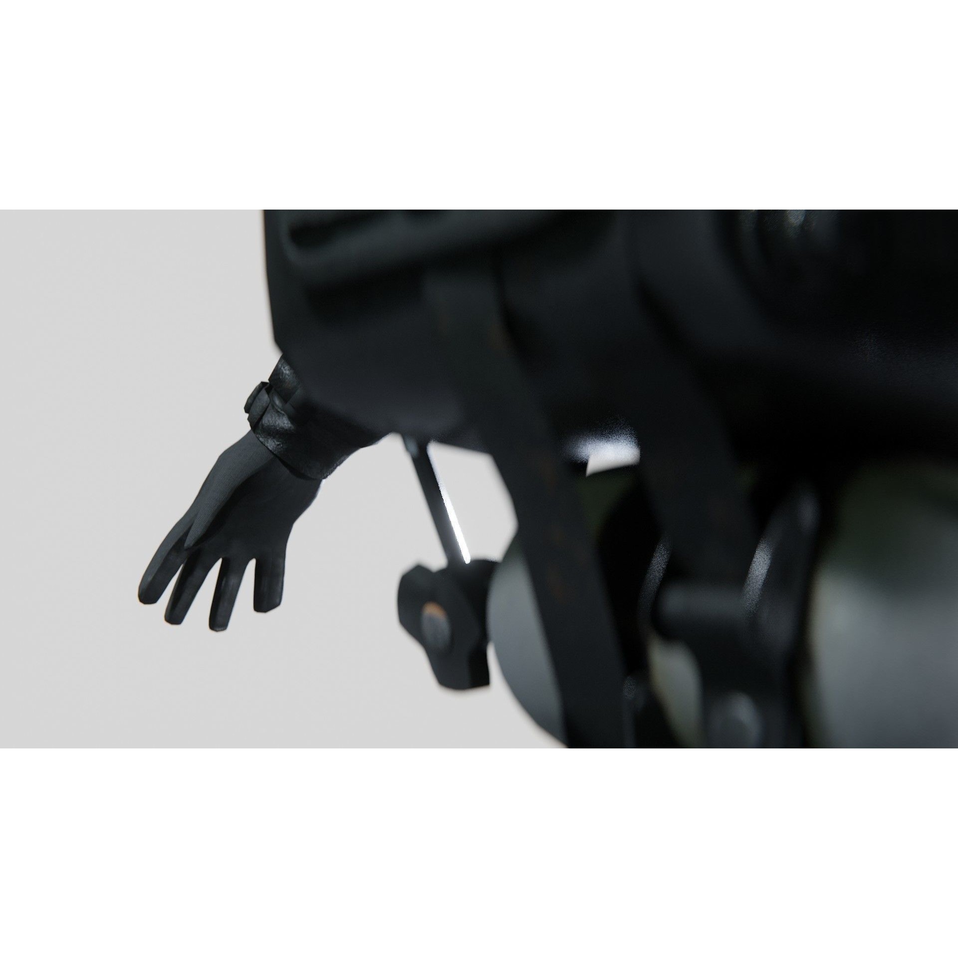 Soldier Diver Drysuit - Low-Poly Game-Ready 3D Model - View 12