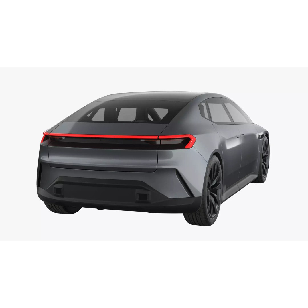 Futuristic Car Concept 3D Model – Detailed Subdivision Ready, Blender & FBX - View 15