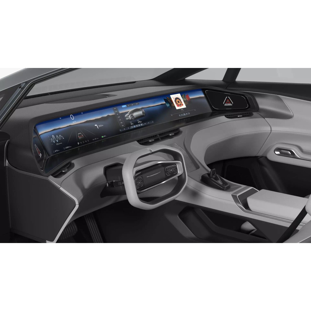 Futuristic Car Concept 3D Model – Detailed Subdivision Ready, Blender & FBX - View 23