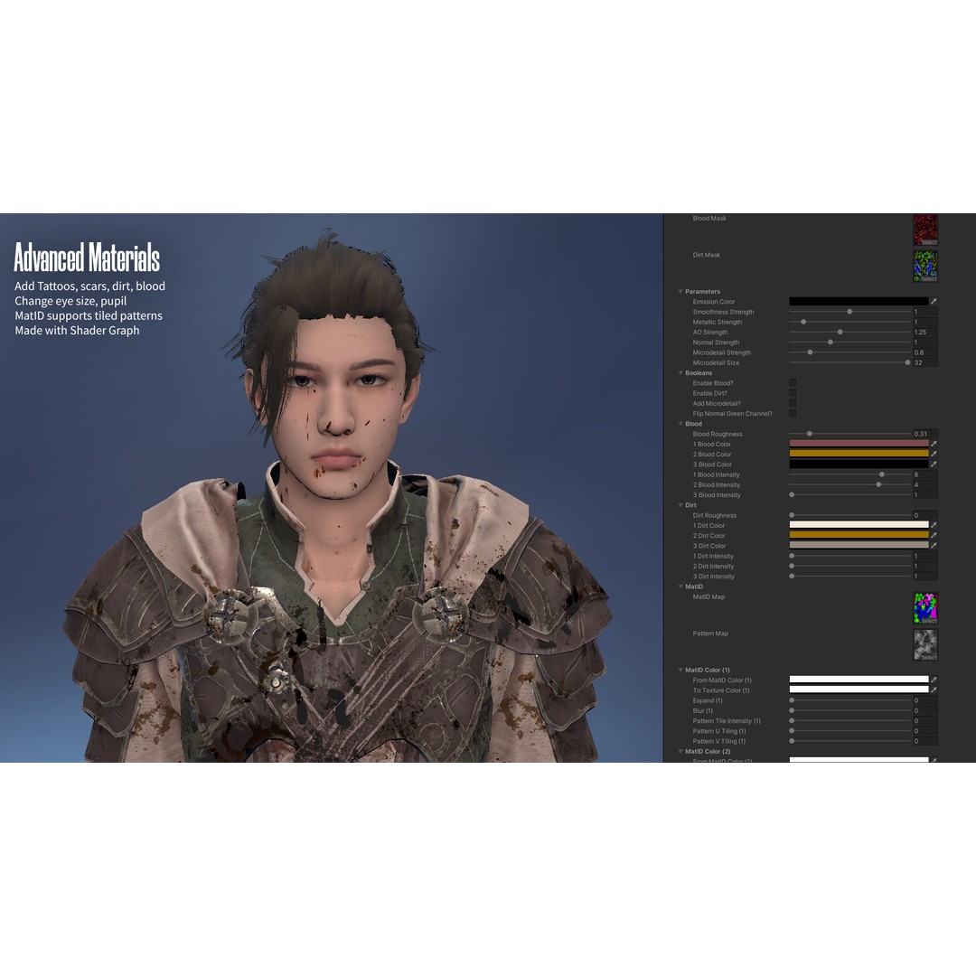 Advanced Archer 3D Model – Low Poly Game Character with Rigging - View 25