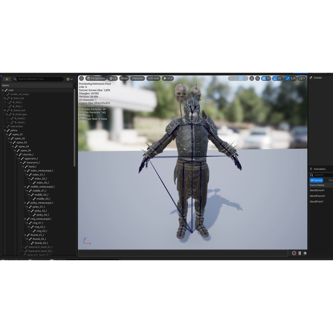 Orc 3D Model – Low Poly Game Ready Character with Rigging - View 24