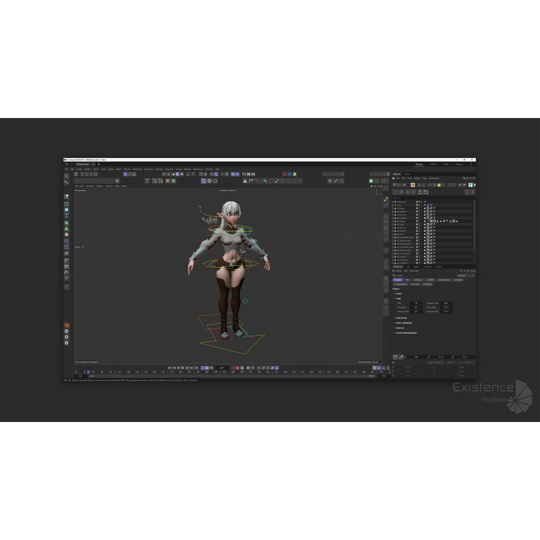 Stylized Warrior Pack 2 3D Model – Low Poly Fantasy Characters, Rigged - View 12