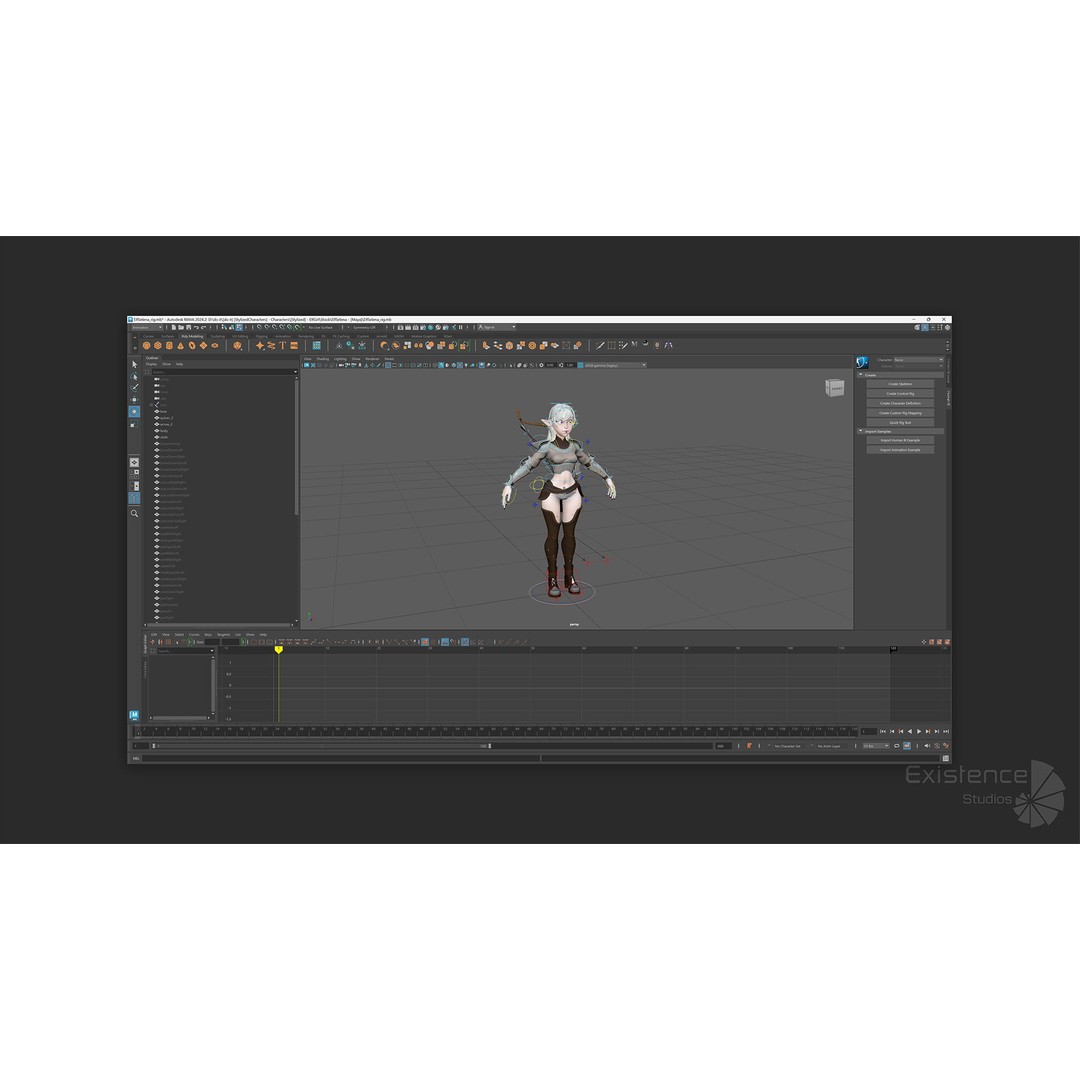 Stylized Warrior Pack 2 3D Model – Low Poly Fantasy Characters, Rigged - View 13