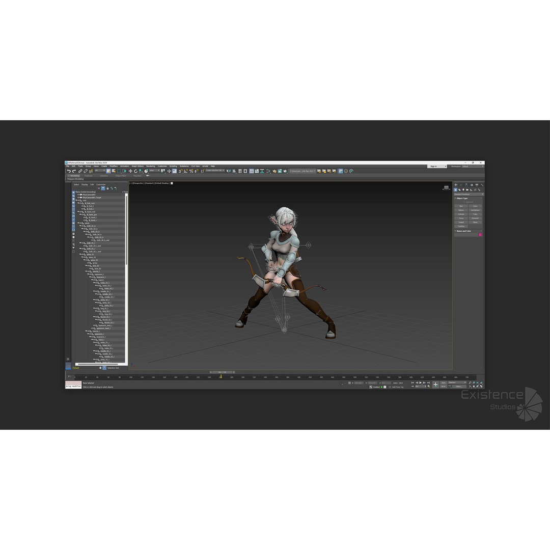 Stylized Warrior Pack 2 3D Model – Low Poly Fantasy Characters, Rigged - View 15