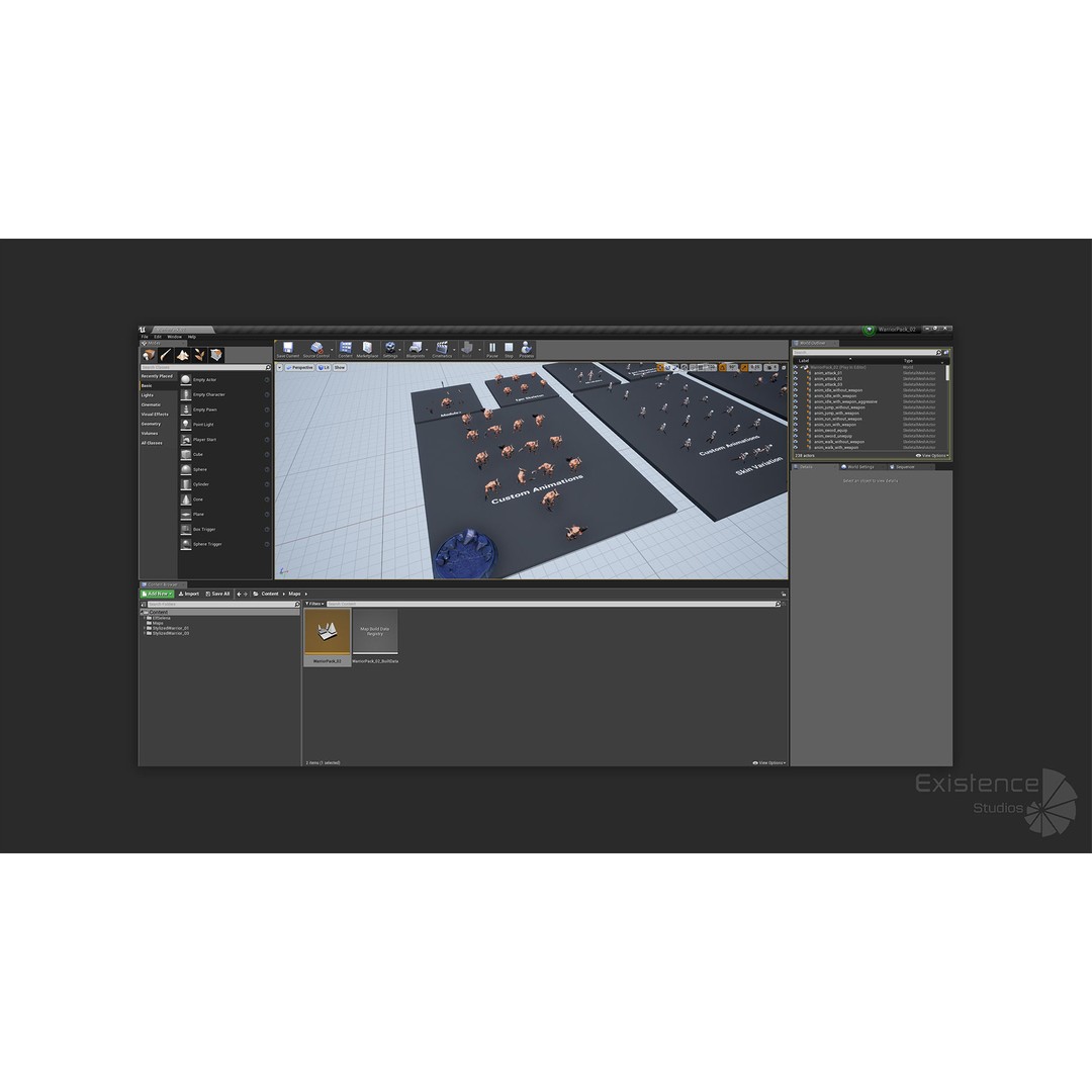 Stylized Warrior Pack 2 3D Model – Low Poly Fantasy Characters, Rigged - View 23