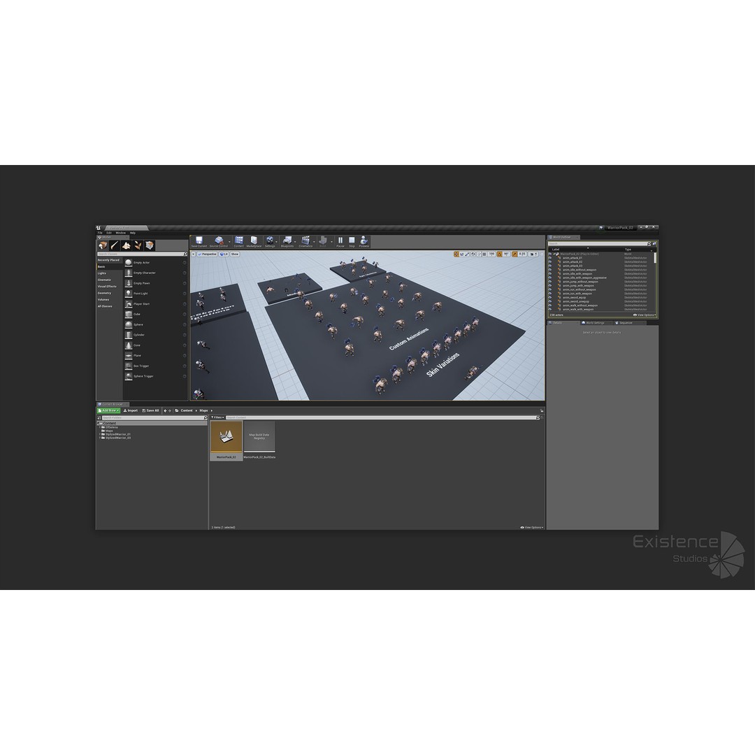 Stylized Warrior Pack 2 3D Model – Low Poly Fantasy Characters, Rigged - View 24