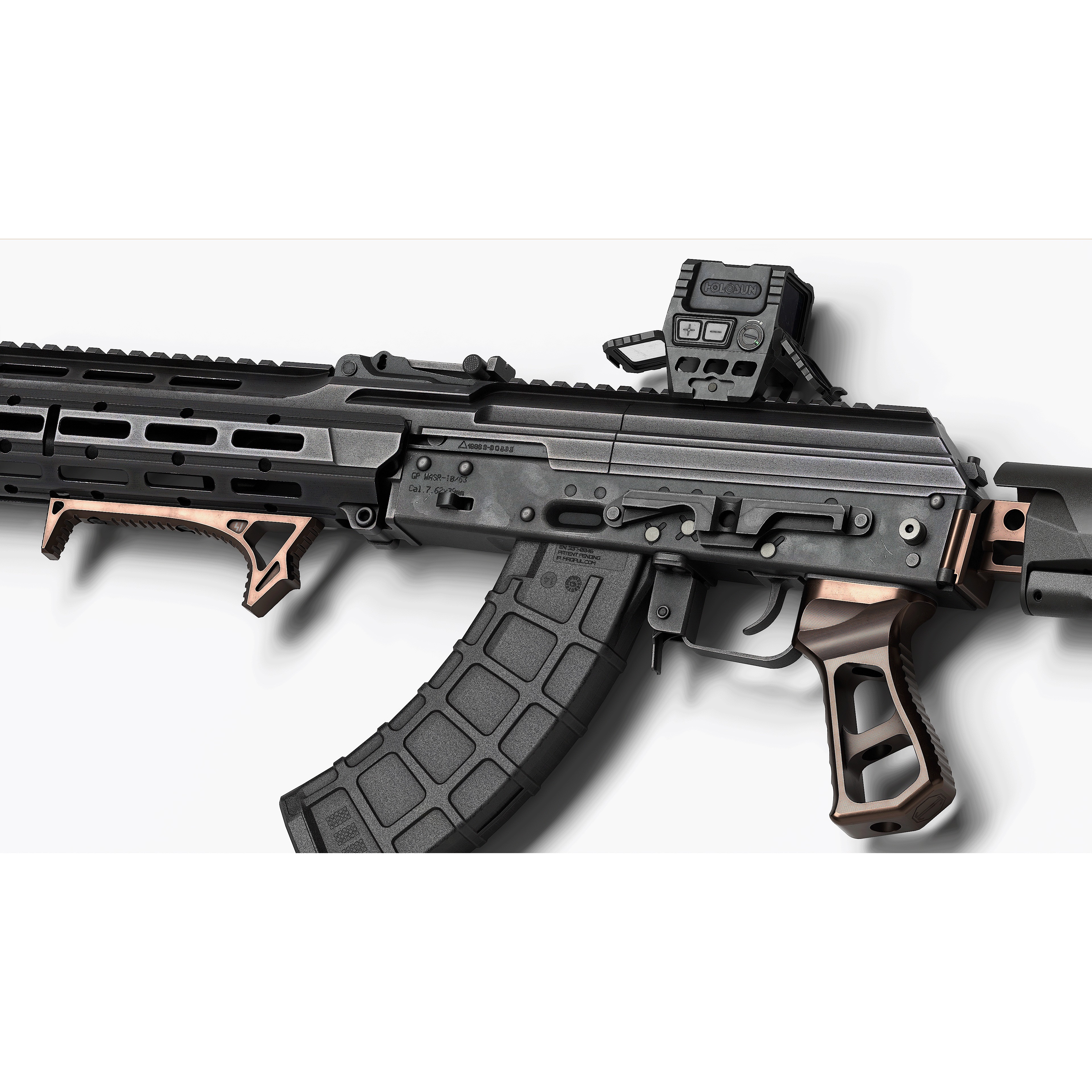 AK 103-104 - Low-Poly Game-Ready 3D Model - View 10