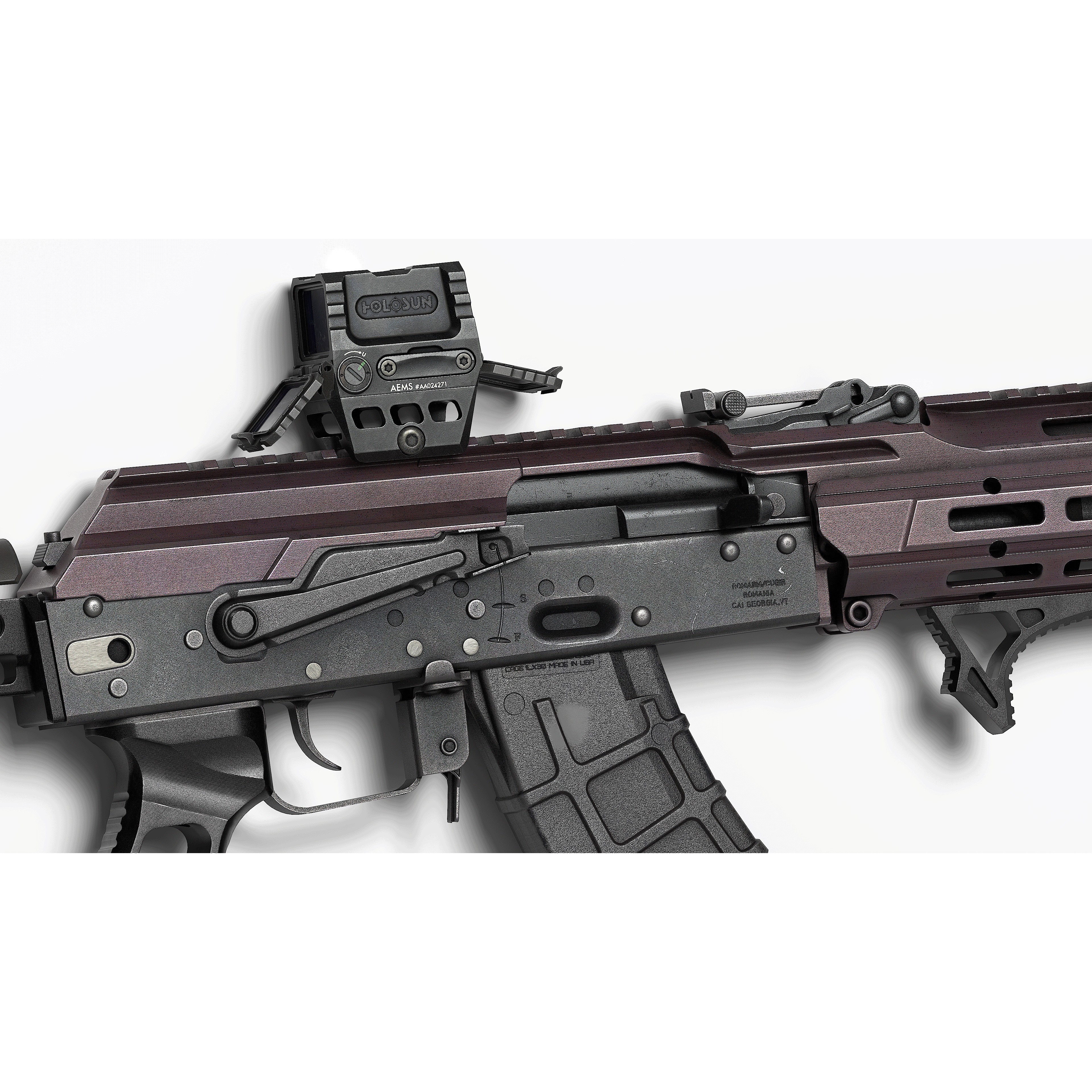 AK 103-104 - Low-Poly Game-Ready 3D Model - View 17